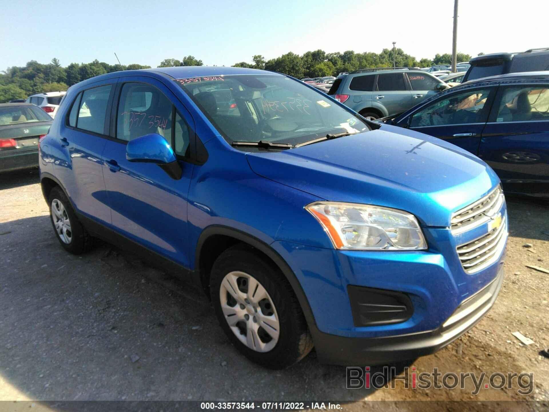 Photo KL7CJKSBXFB084147 - CHEVROLET TRAX 2015