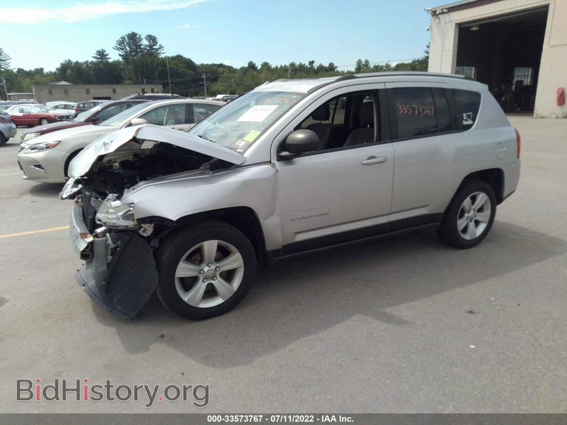 2013 JEEP COMPASS - VIN: 1C4NJDEB2DD207699 - Фото 2