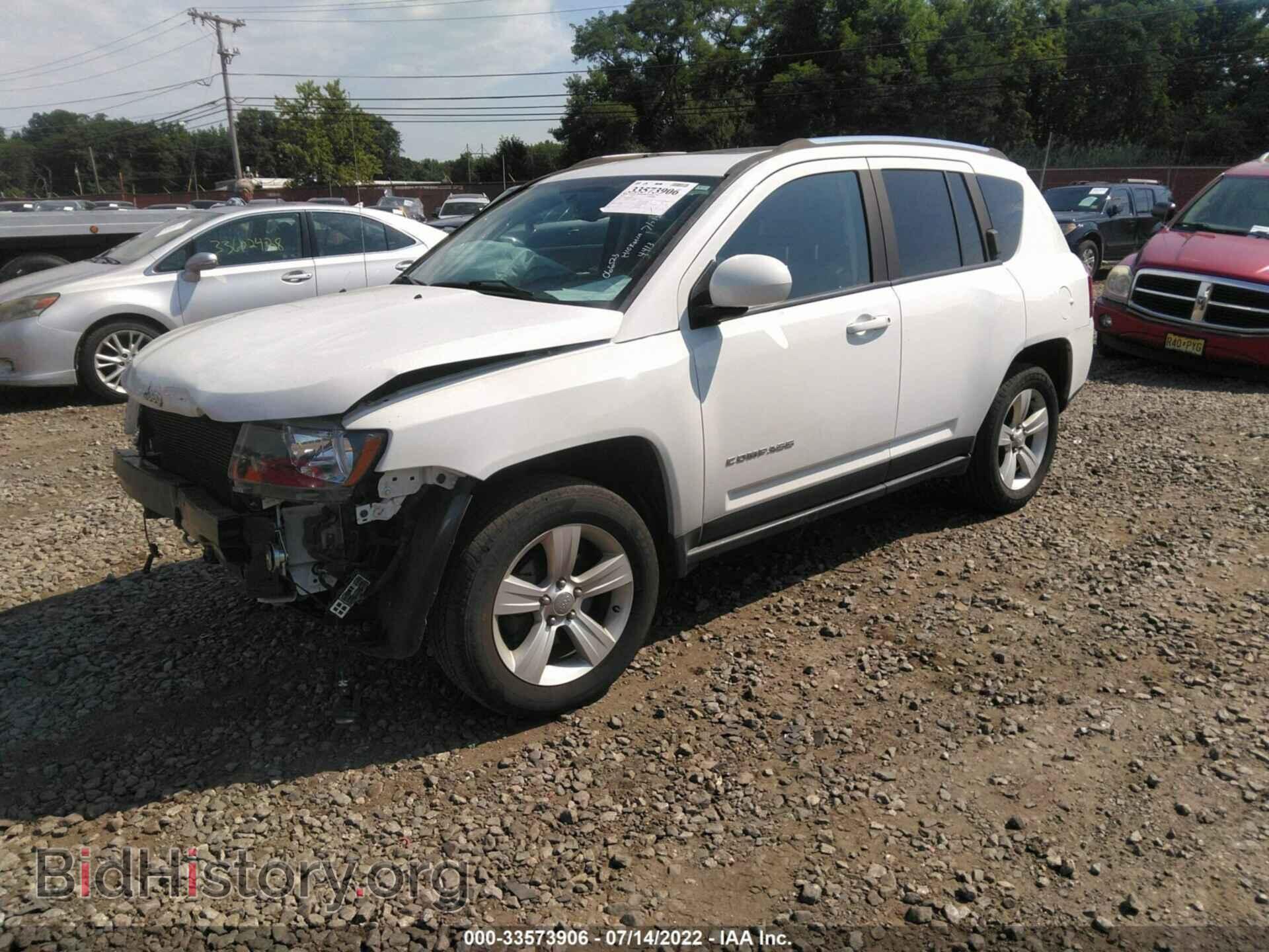2015 JEEP COMPASS - VIN: 1C4NJDEB2FD184413 - Фото 2
