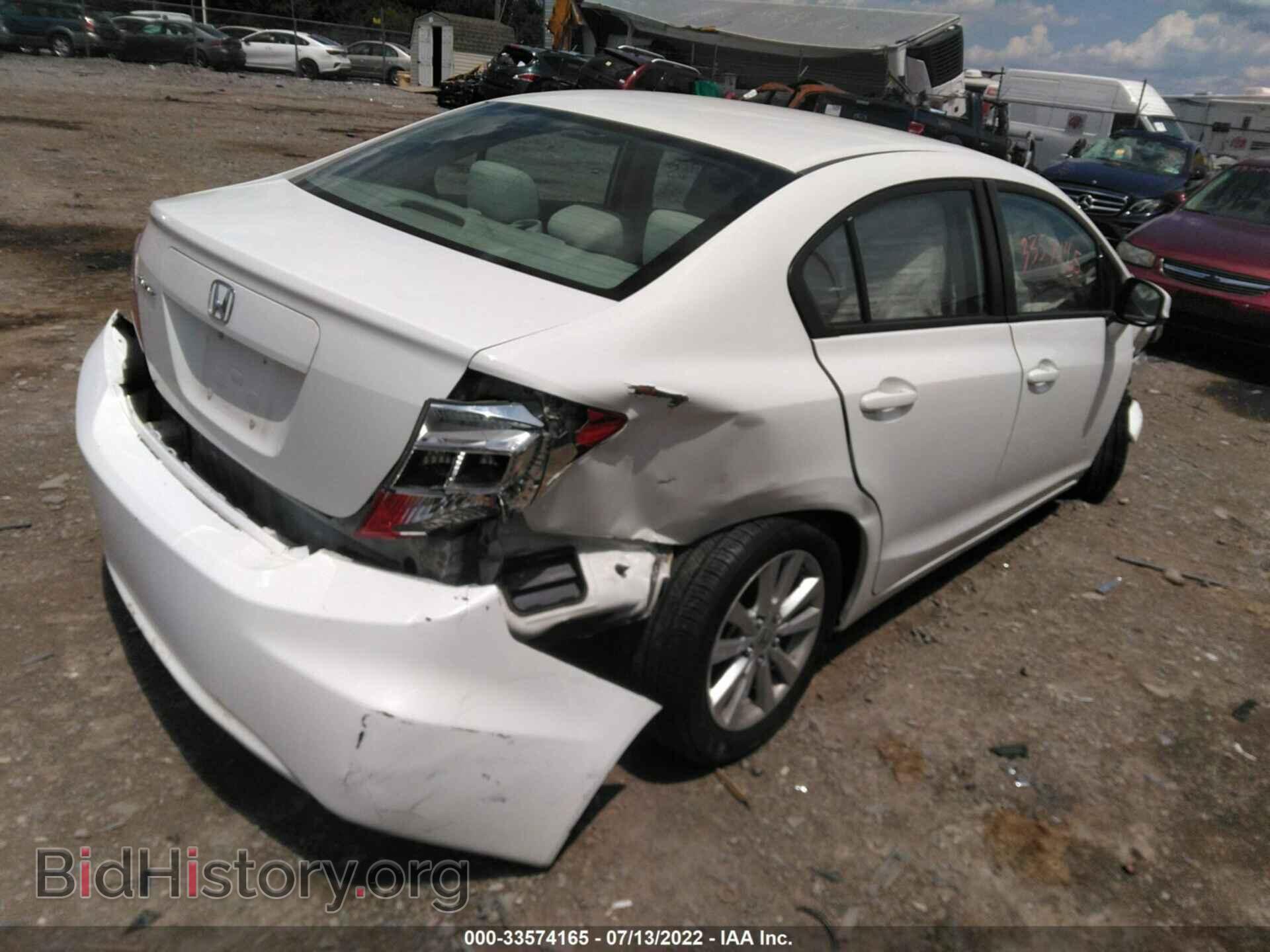 2012 HONDA CIVIC SDN - VIN: 2HGFB2F83CH593304 - Фото 4