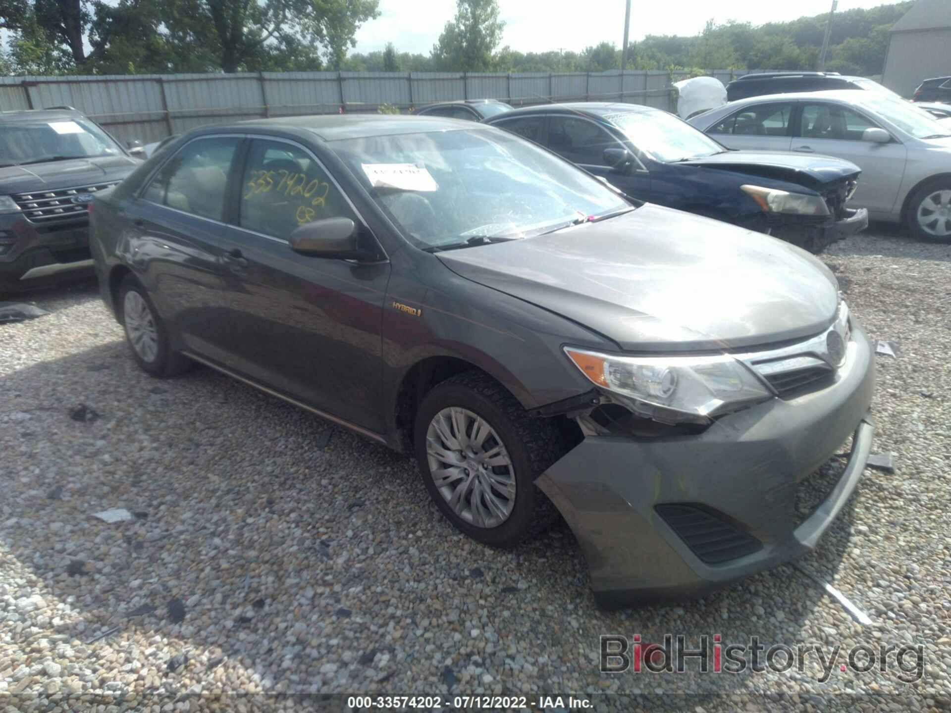 Photo 4T1BD1FK3CU053358 - TOYOTA CAMRY HYBRID 2012