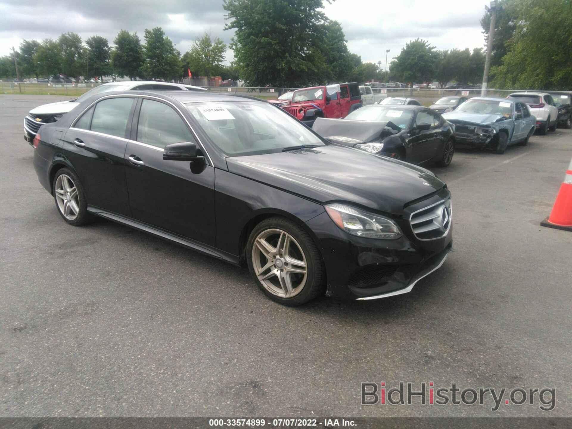 Photo WDDHF8JB9EA847980 - MERCEDES-BENZ E-CLASS 2014