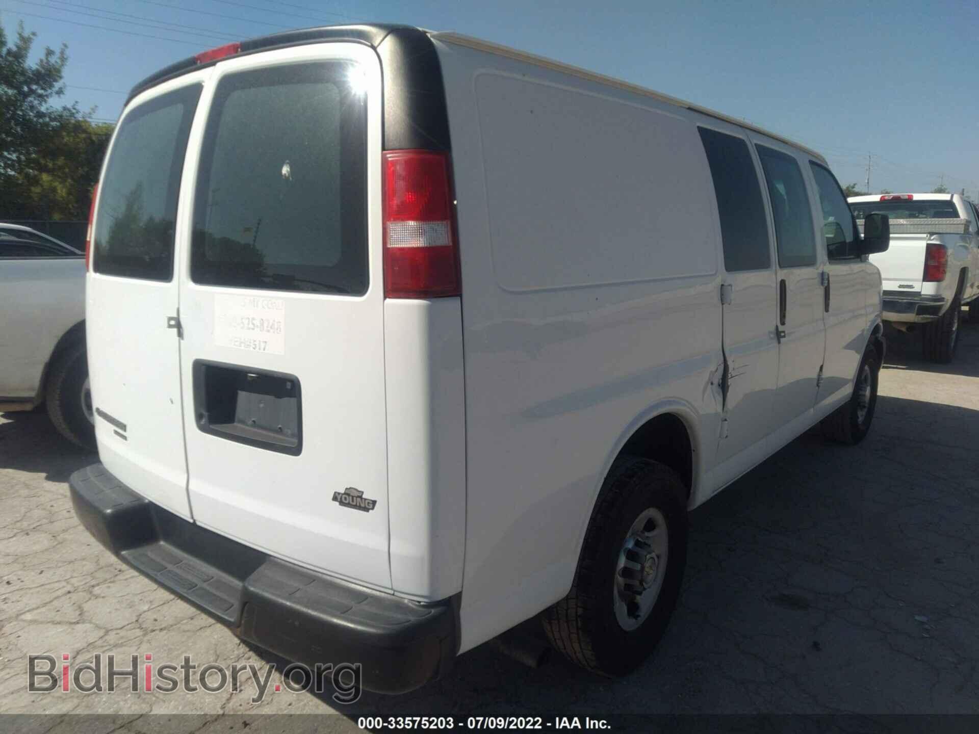 2013 CHEVROLET EXPRESS CARGO VAN - VIN: 1GCWGFCA9D1168507 - Фото 4