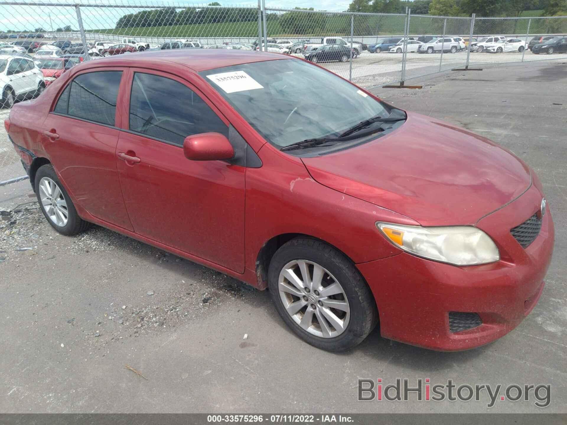 Photo 2T1BU4EE2AC384363 - TOYOTA COROLLA 2010