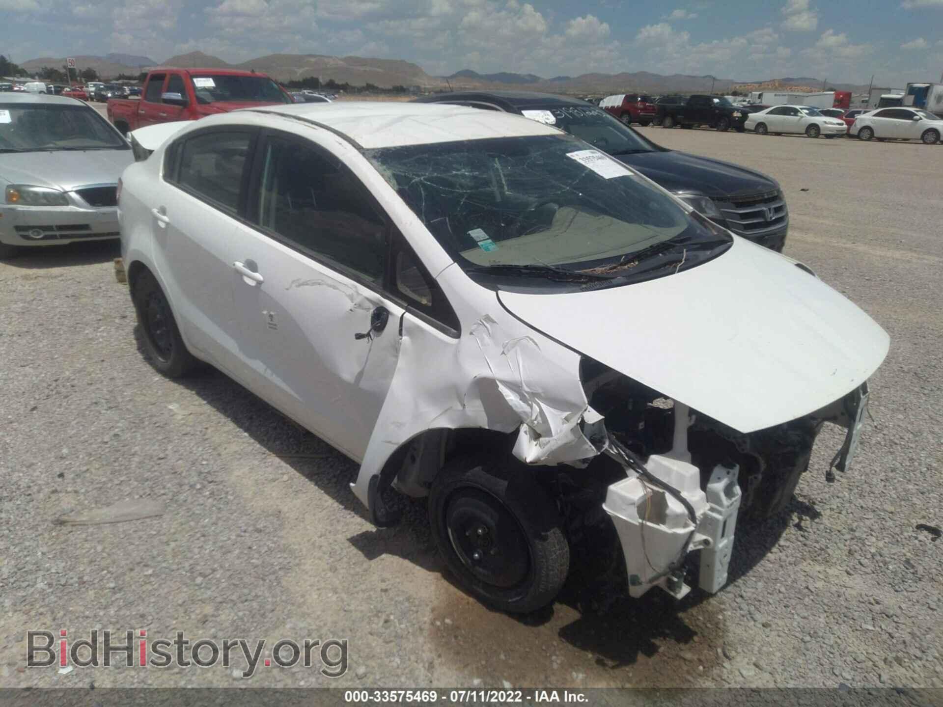 Фотография KNADM4A37E6364844 - KIA RIO 2014