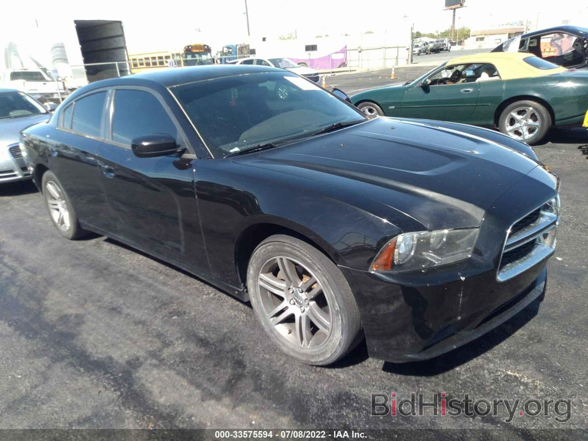 Photo 2C3CDXBGXDH640114 - DODGE CHARGER 2013