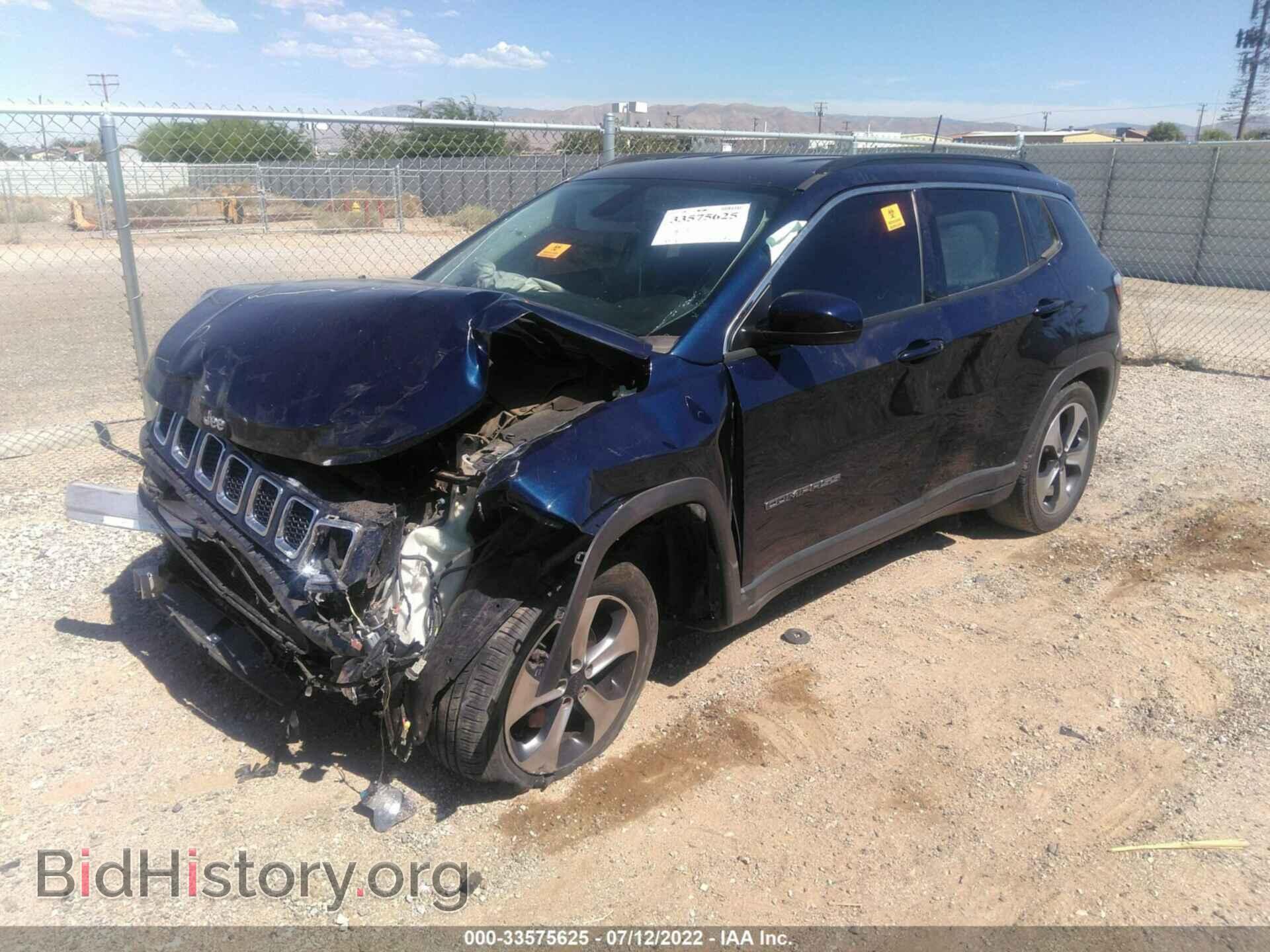 2017 JEEP COMPASS - VIN: 3C4NJCBB2HT629521 - Фото 2