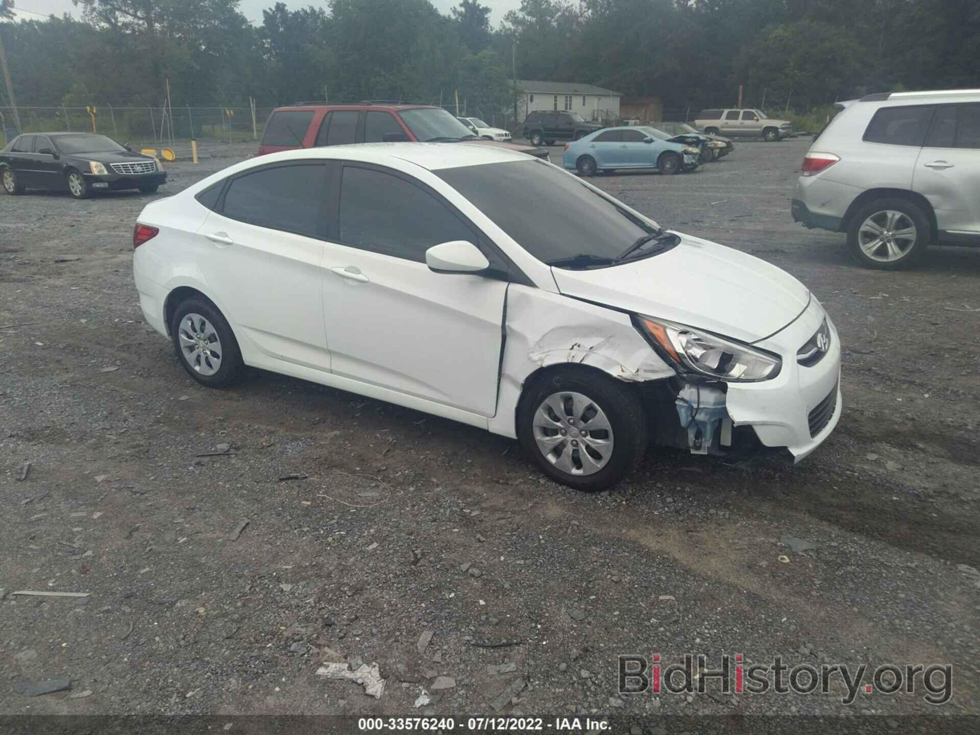 Photo KMHCT4AE5GU967174 - HYUNDAI ACCENT 2016