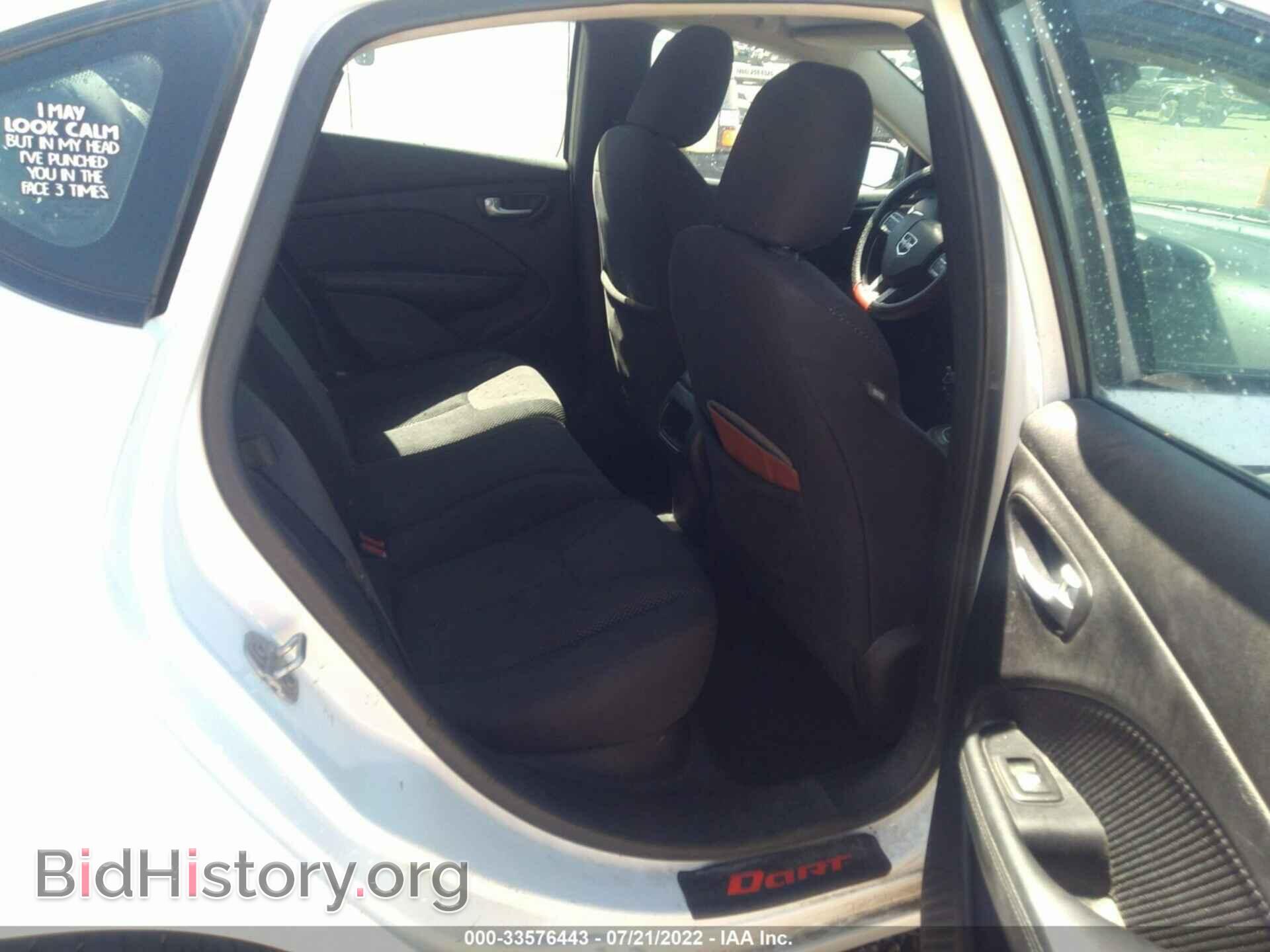 2015 DODGE DART - VIN: 1C3CDFAA1FD224797 - Фото 8