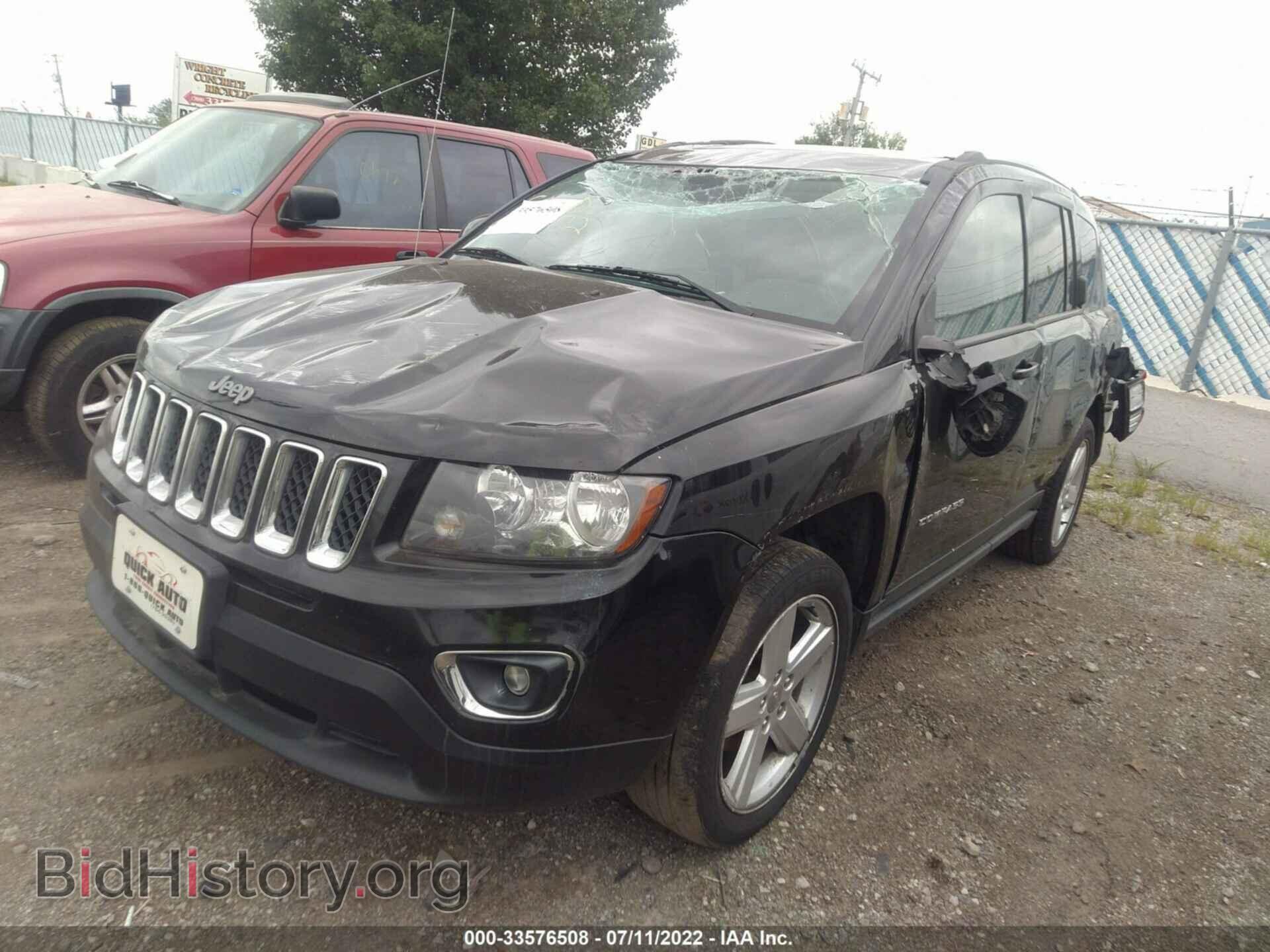 2014 JEEP COMPASS - VIN: 1C4NJCEA2ED887560 - Фото 2