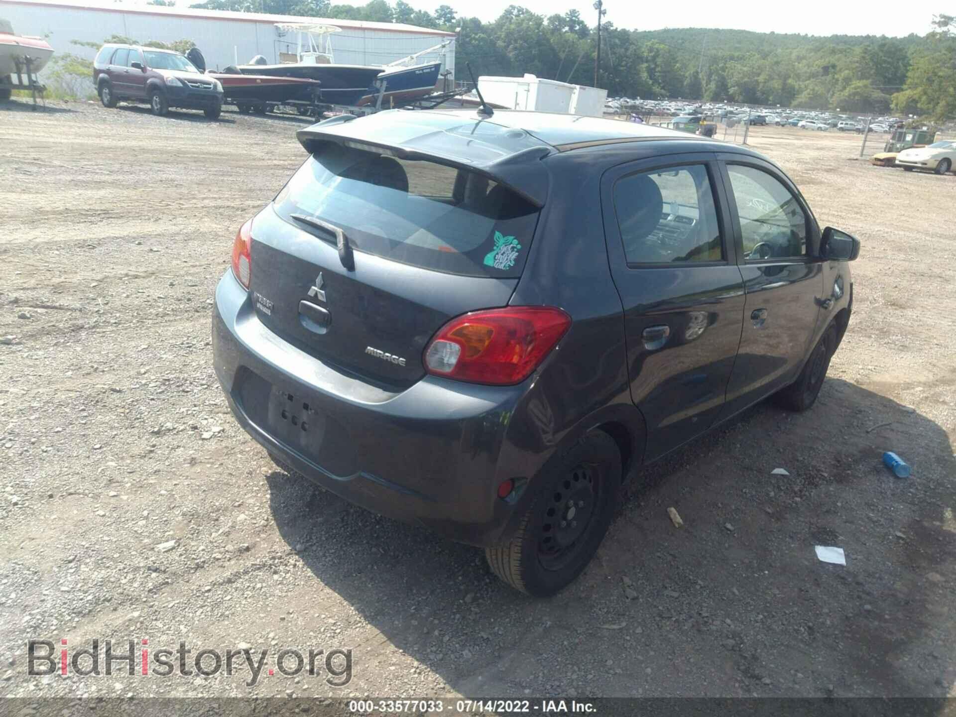 2015 MITSUBISHI MIRAGE - VIN: ML32A3HJ2FH005024 - Фото 4