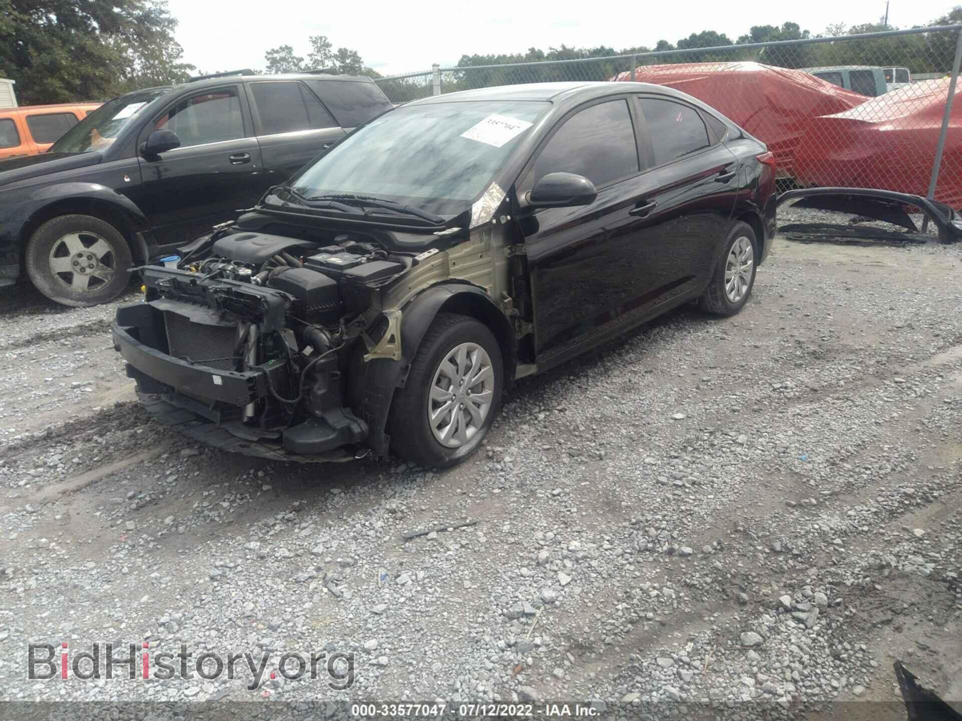2018 HYUNDAI ACCENT - VIN: 3KPC24A3XJE010163 - Фото 2