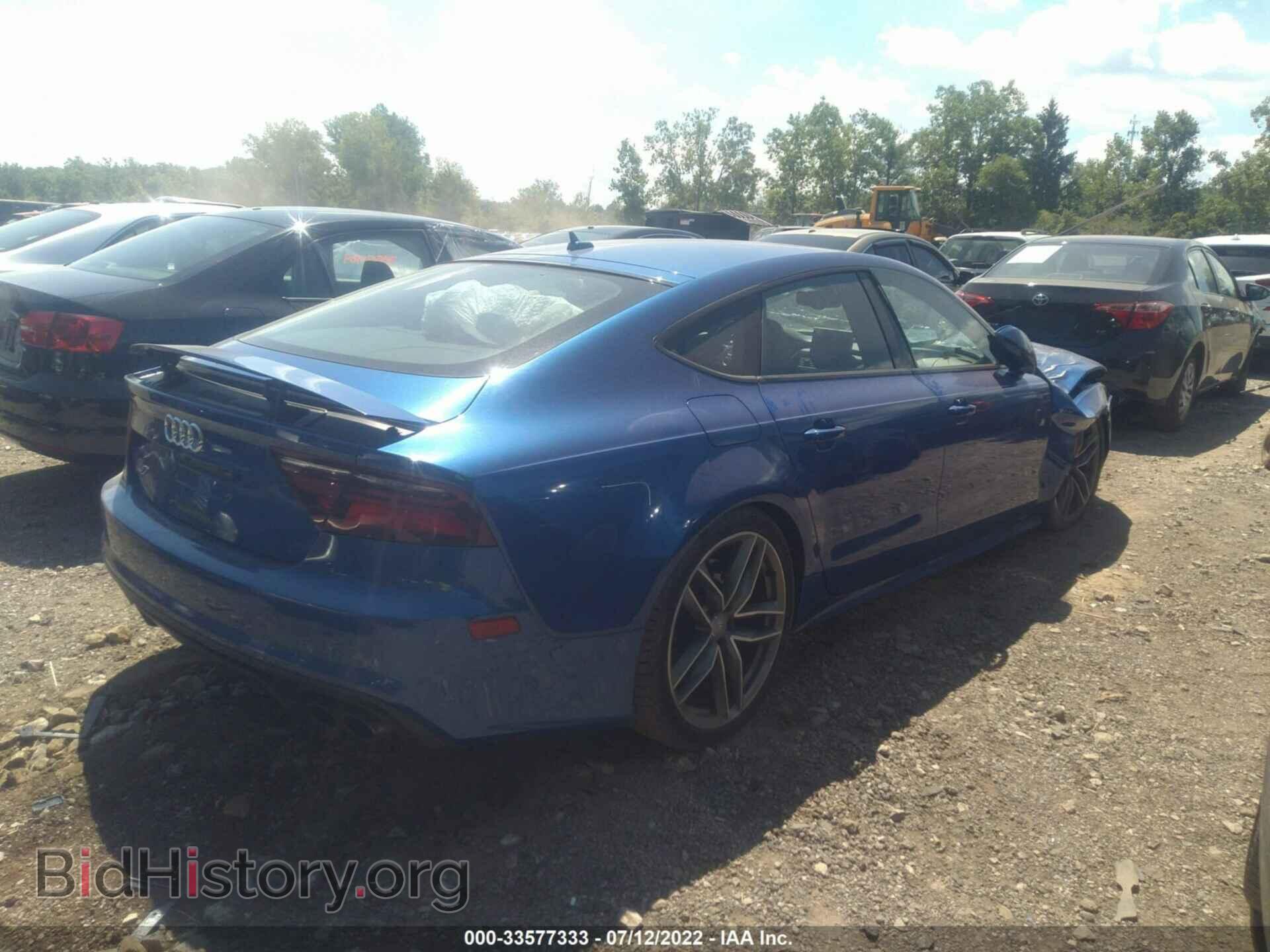 2017 AUDI S7 - VIN: WAUWFAFC7HN005594 - Фото 4