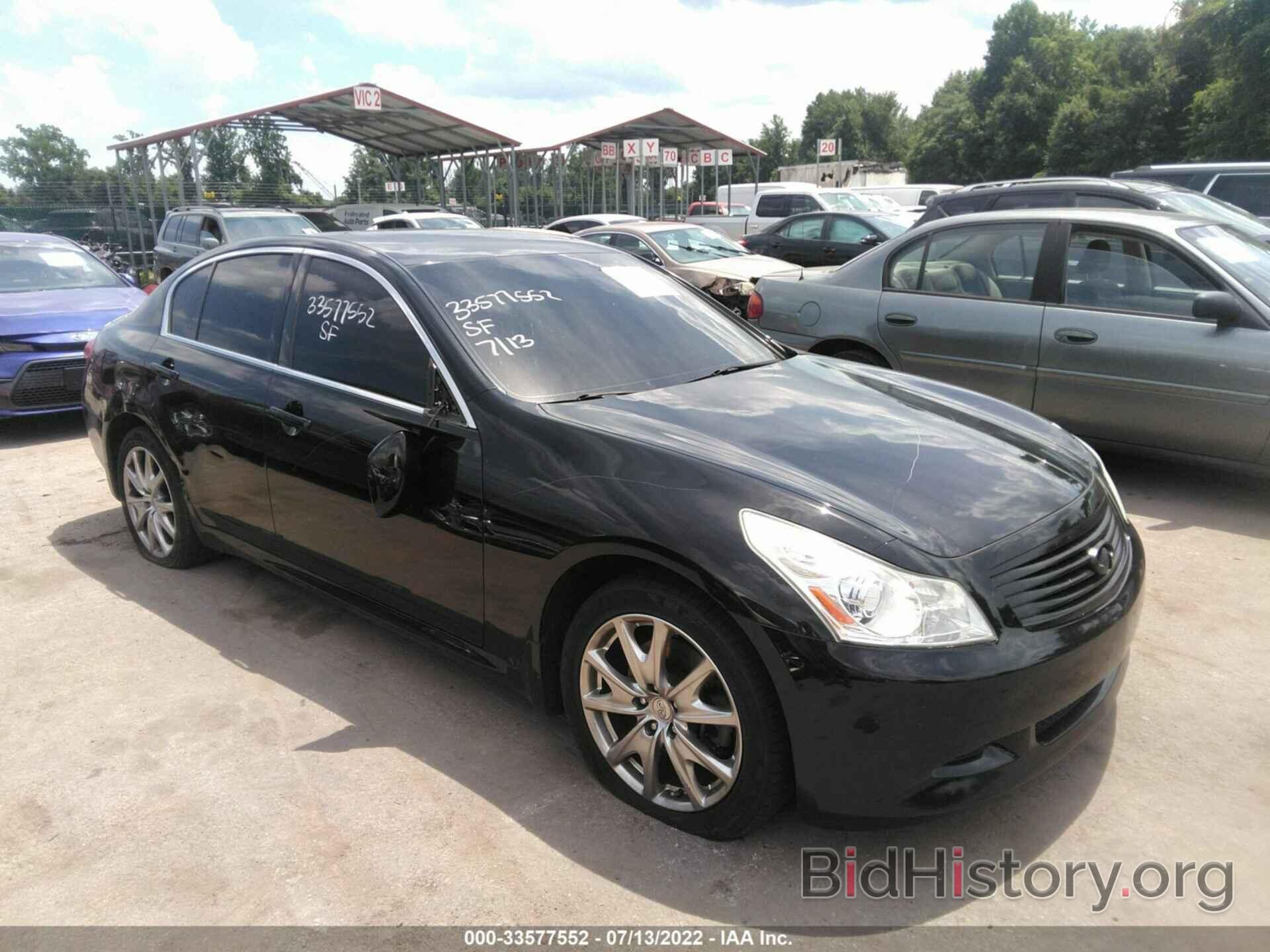 Фотография JNKCV61F99M353782 - INFINITI G37 SEDAN 2009