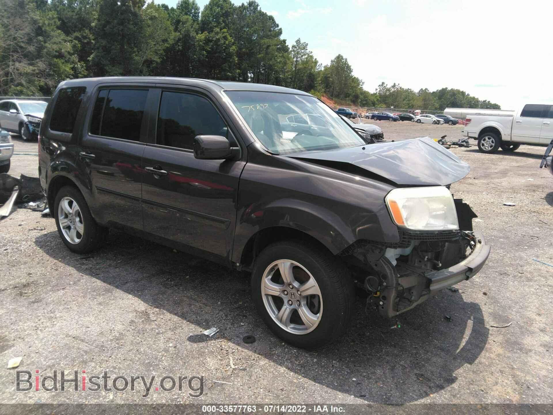 Photo 5FNYF3H61DB021247 - HONDA PILOT 2013