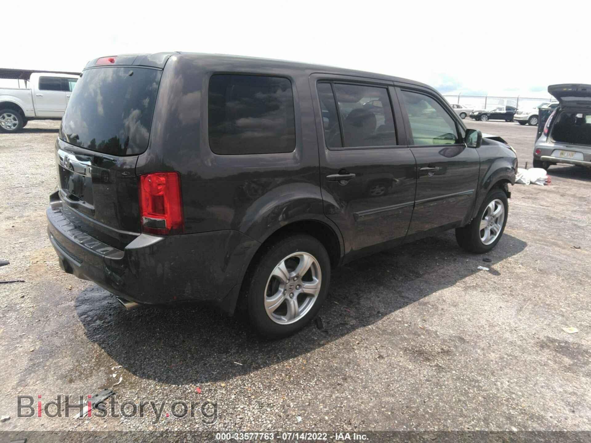 2013 HONDA PILOT - VIN: 5FNYF3H61DB021247 - Фото 4