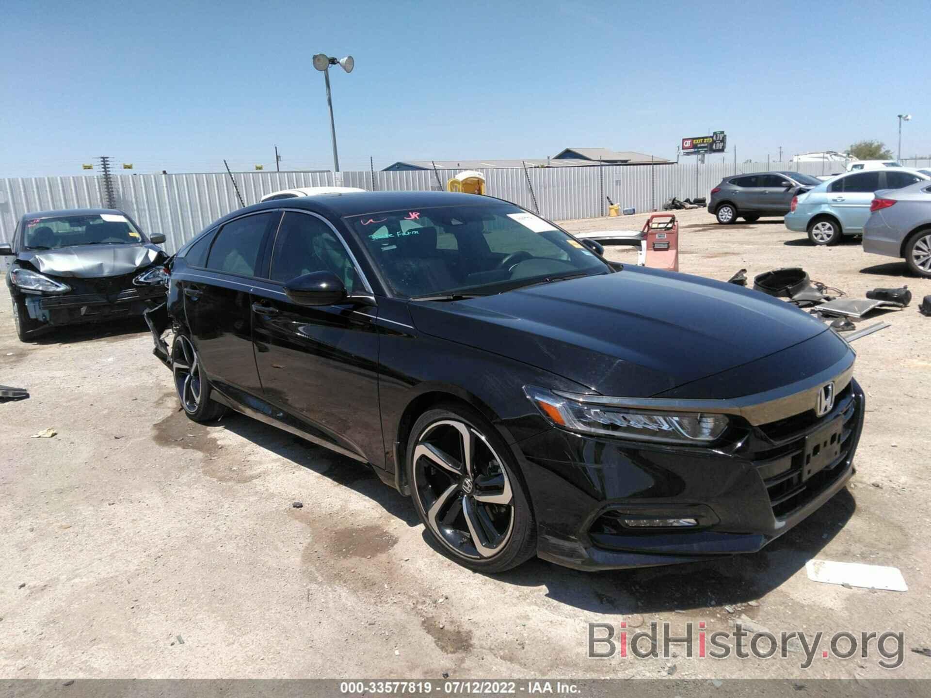 Photo 1HGCV1F34KA032213 - HONDA ACCORD SEDAN 2019