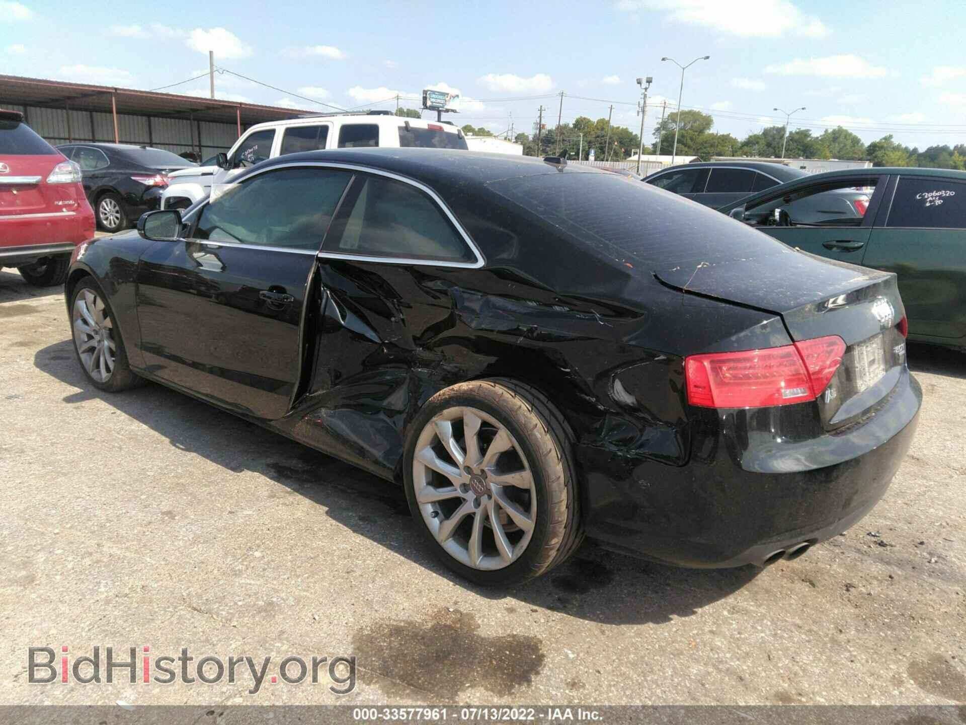 2013 AUDI A5 - VIN: WAULFAFR0DA046920 - Photo 3
