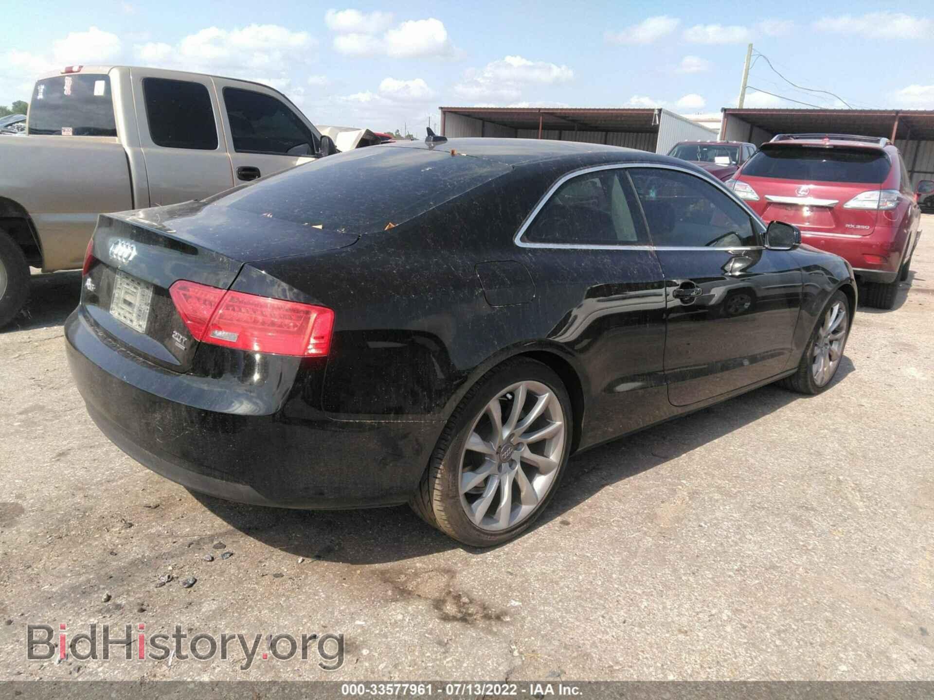 2013 AUDI A5 - VIN: WAULFAFR0DA046920 - Photo 4