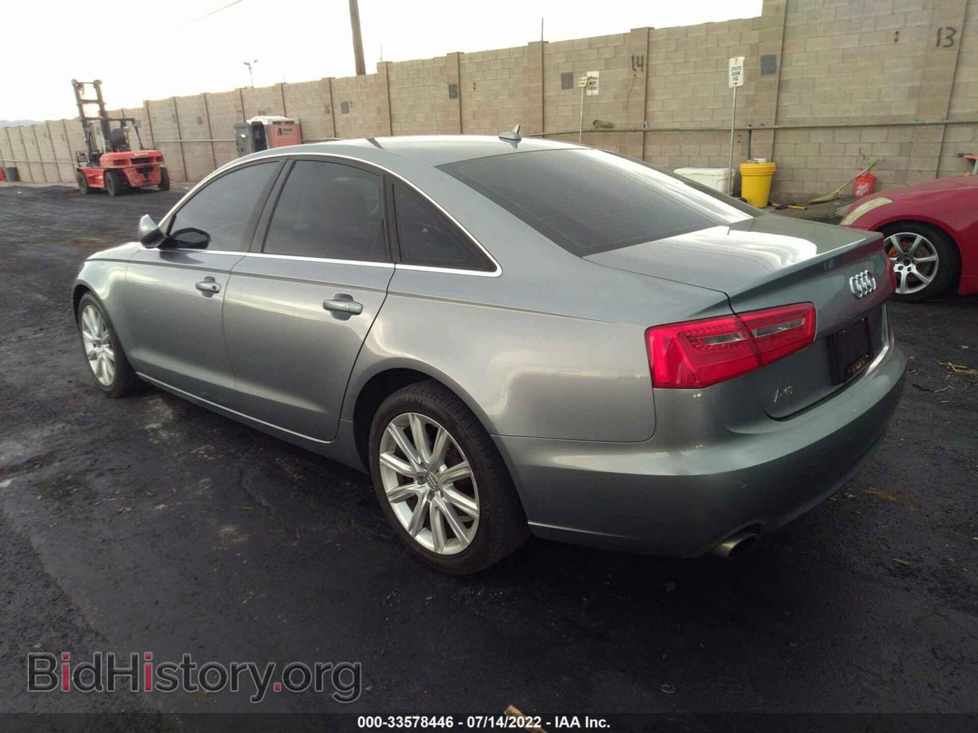 2013 AUDI A6 - VIN: WAUDFAFC2DN062593 - Photo 3
