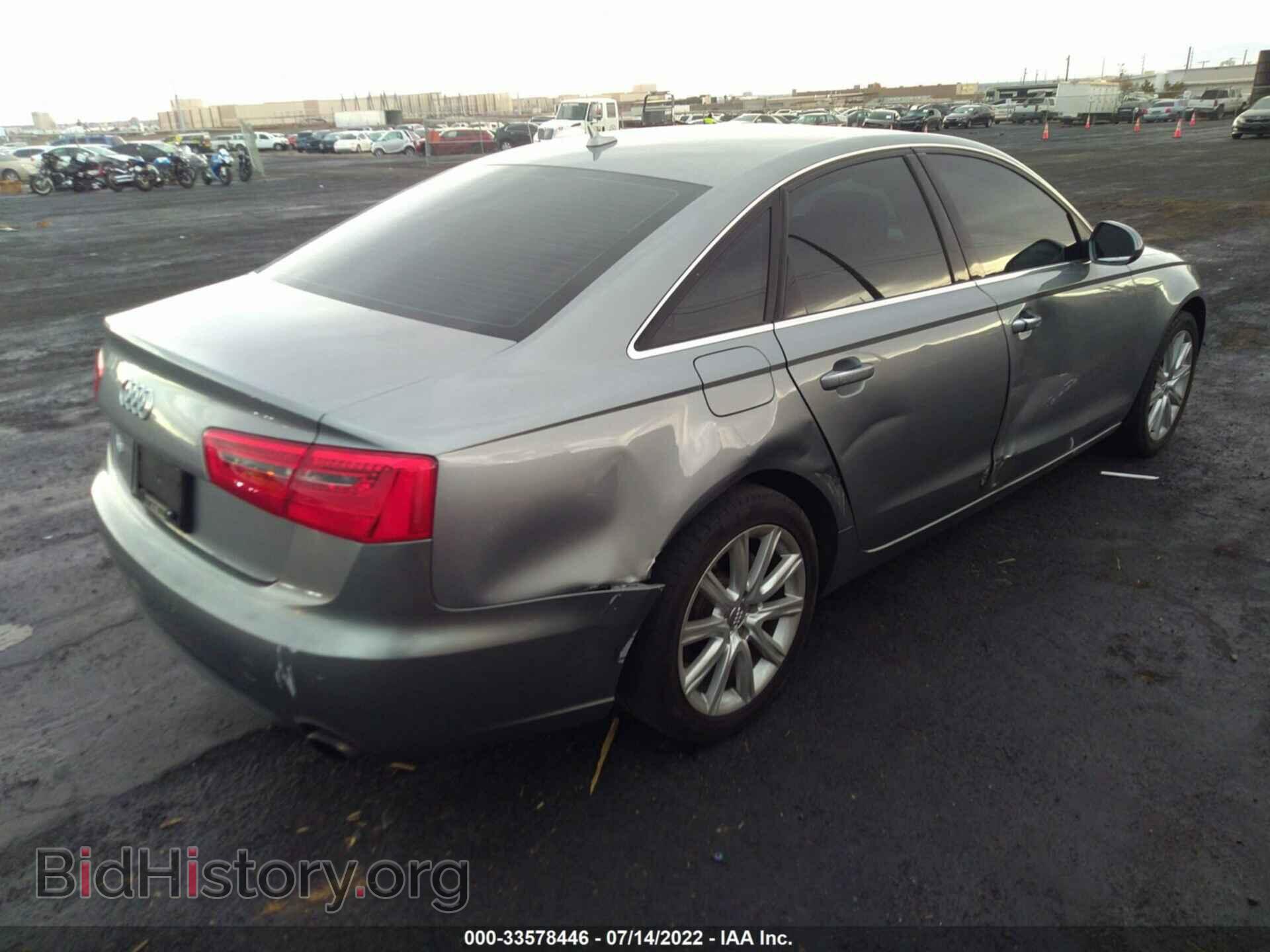 2013 AUDI A6 - VIN: WAUDFAFC2DN062593 - Photo 4