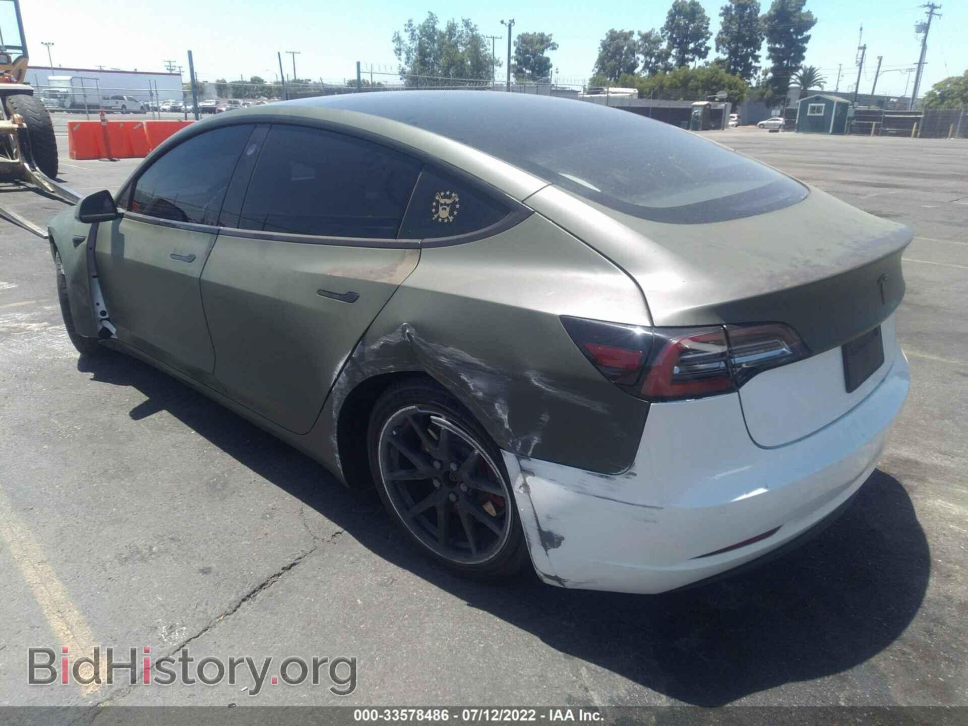 2020 TESLA MODEL 3 - VIN: 5YJ3E1EA5LF590563 - Фото 3