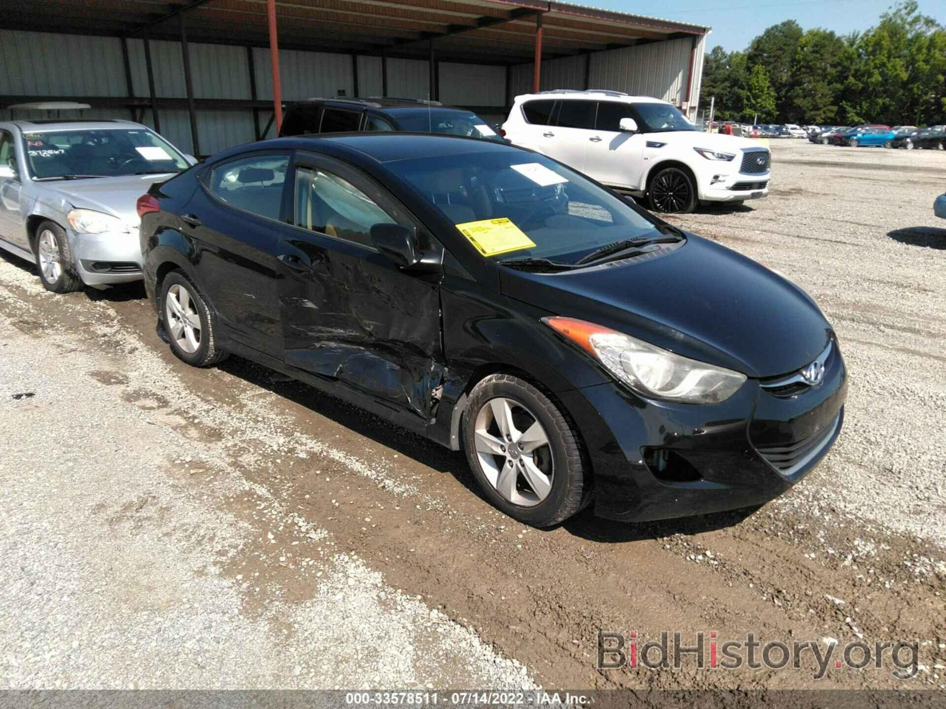 Photo KMHDH4AE3DU830848 - HYUNDAI ELANTRA 2013