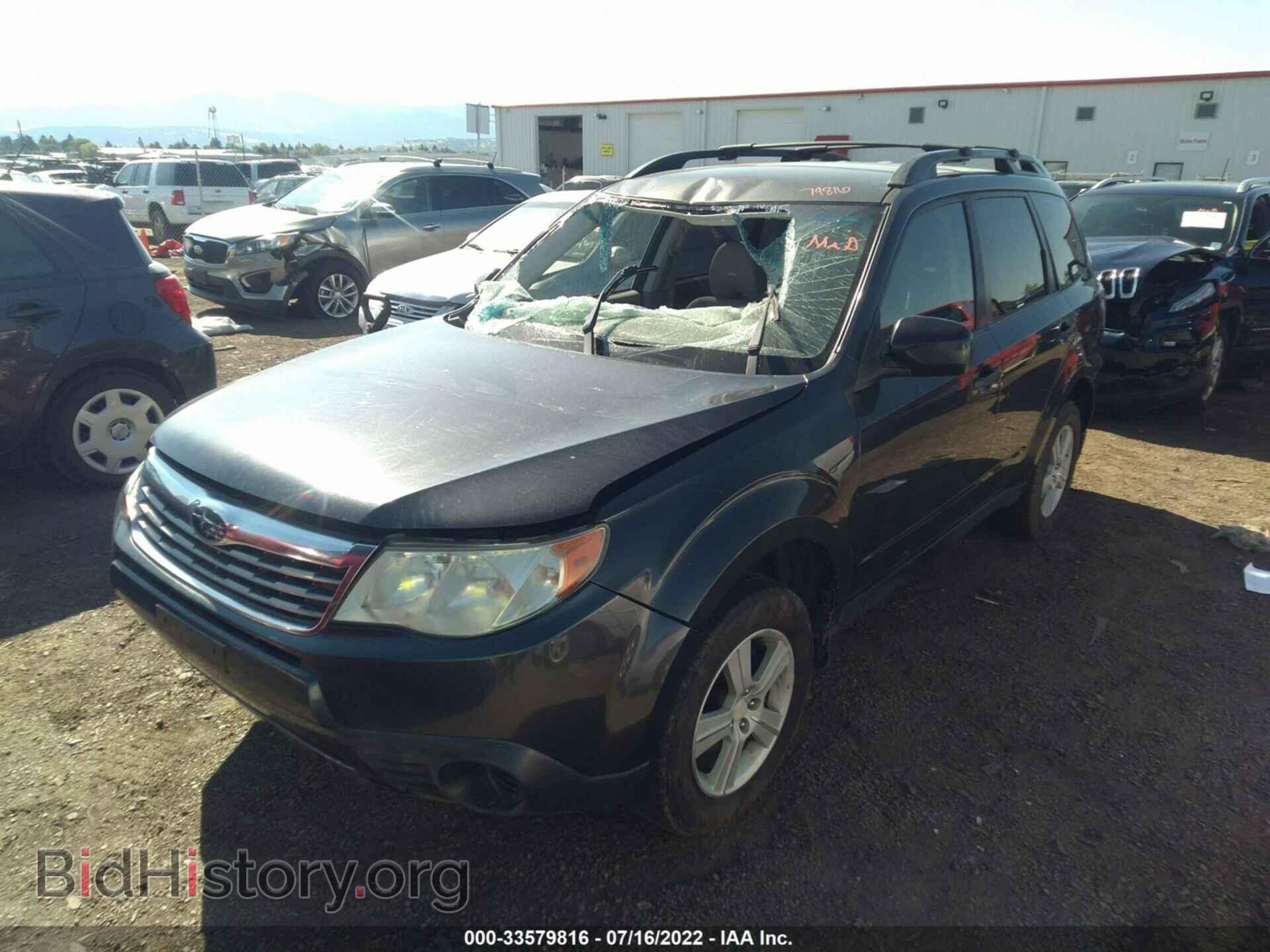 2010 SUBARU FORESTER - VIN: JF2SH6BC8AH791474 - Фото 2