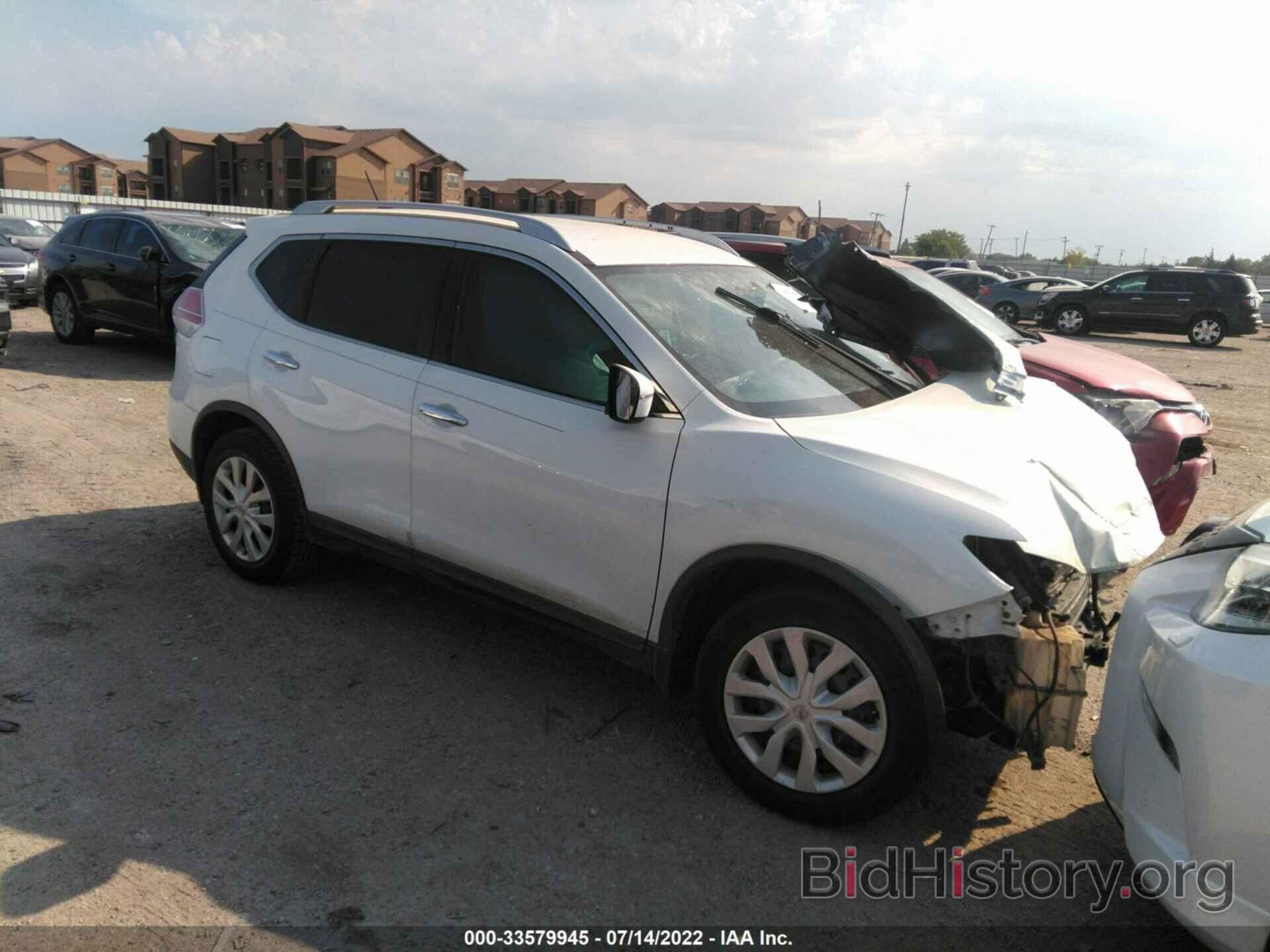 Photo KNMAT2MT9GP606085 - NISSAN ROGUE 2016