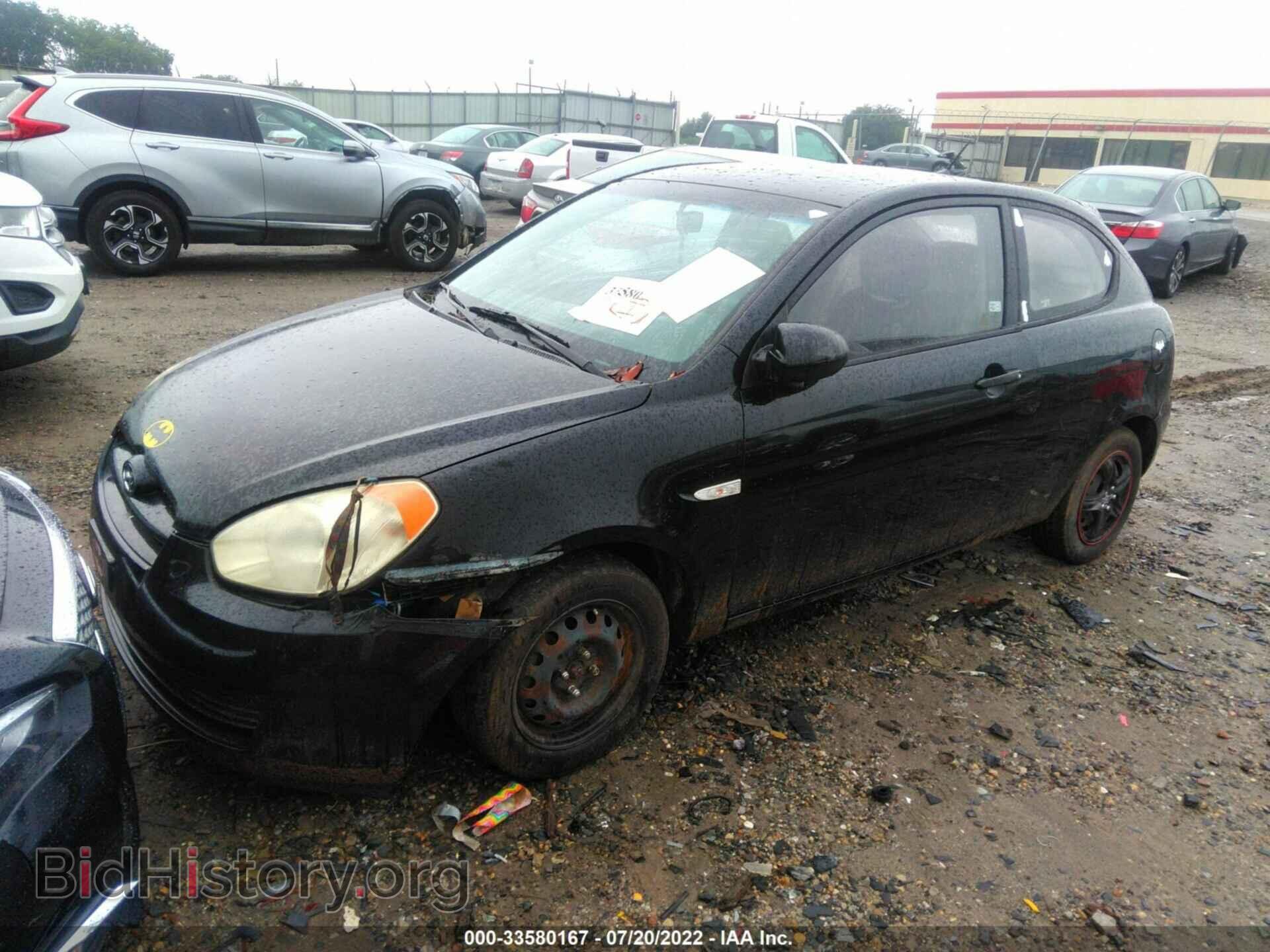 2007 HYUNDAI ACCENT - VIN: KMHCM36C87U025151 - Фото 2