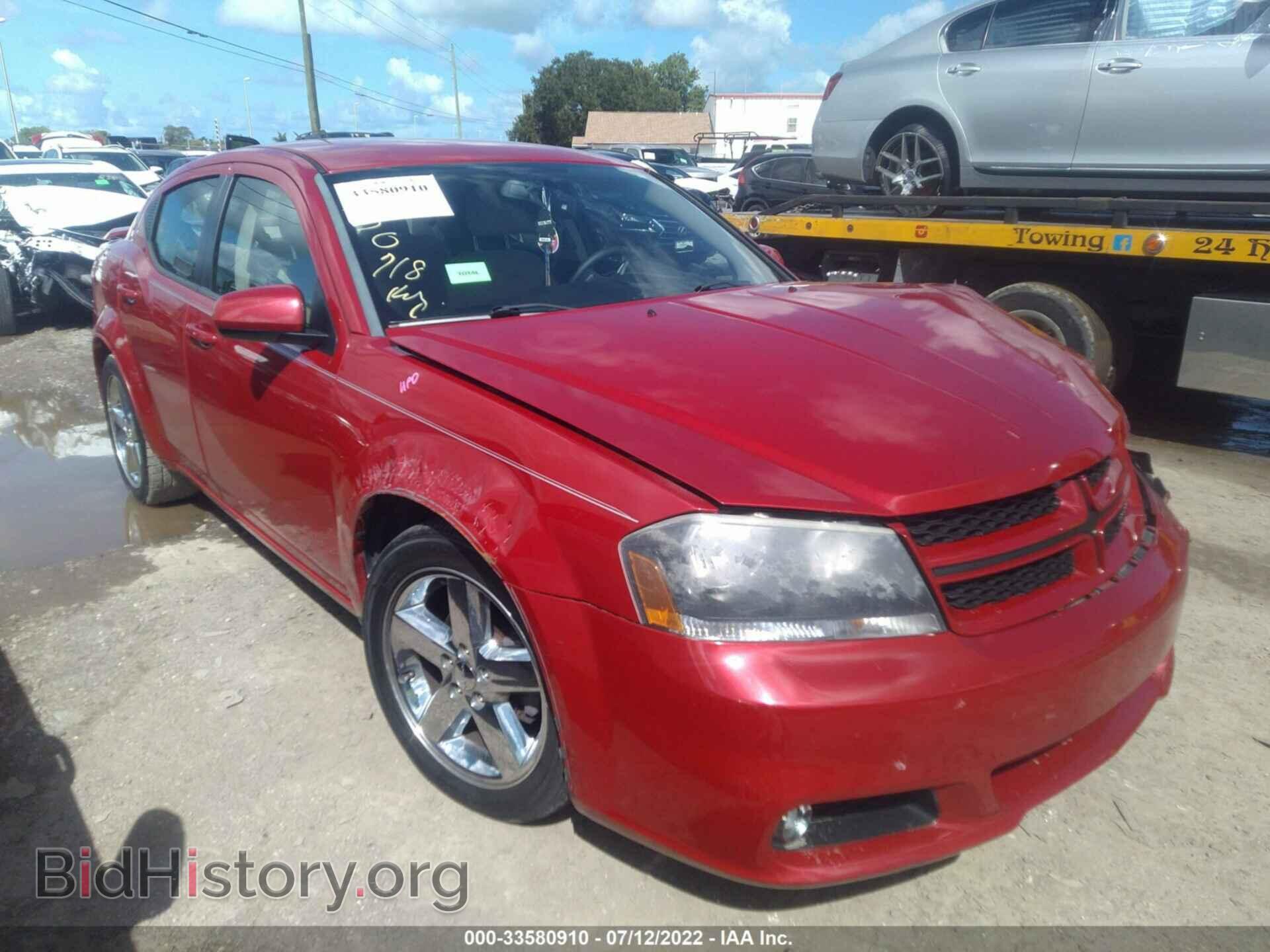 Photo 1C3CDZCB8DN731016 - DODGE AVENGER 2013