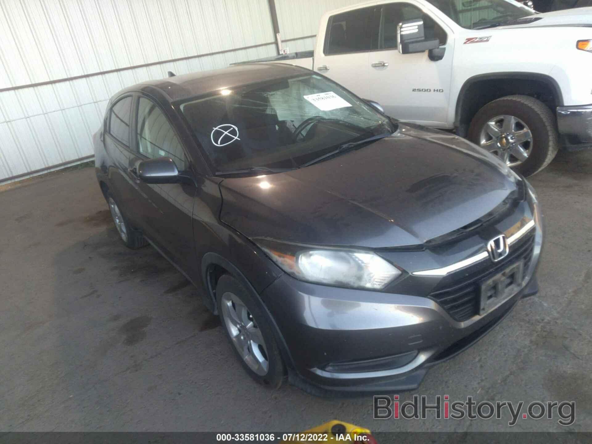 Photo 3CZRU5H34GM726937 - HONDA HR-V 2016