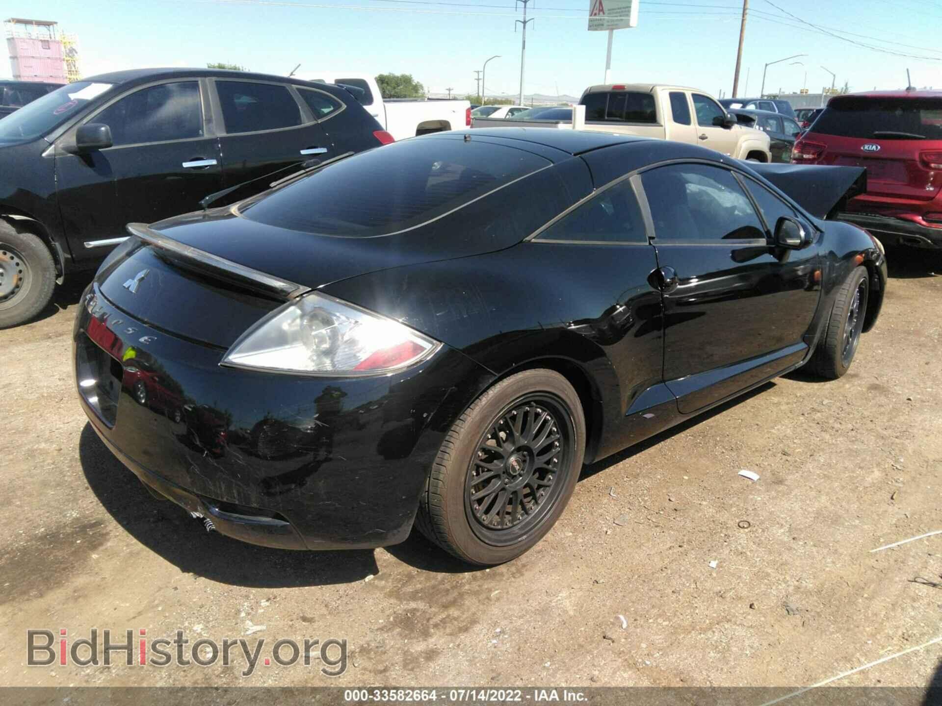 2007 MITSUBISHI ECLIPSE - VIN: 4A3AK24F07E007128 - Фото 4
