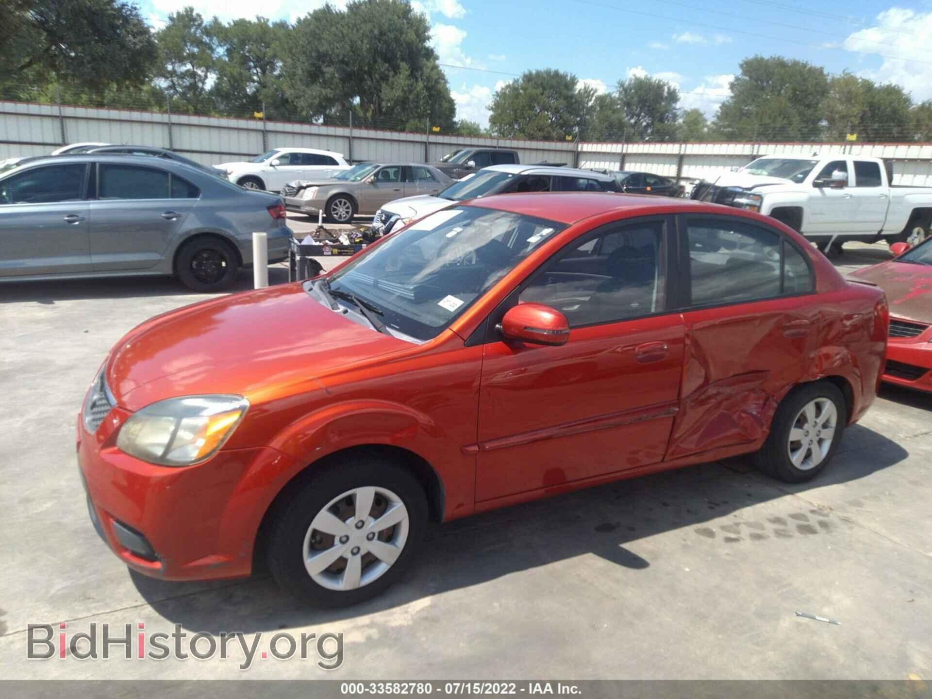 2011 KIA RIO - VIN: KNADH4A33B6869439 - Фото 2