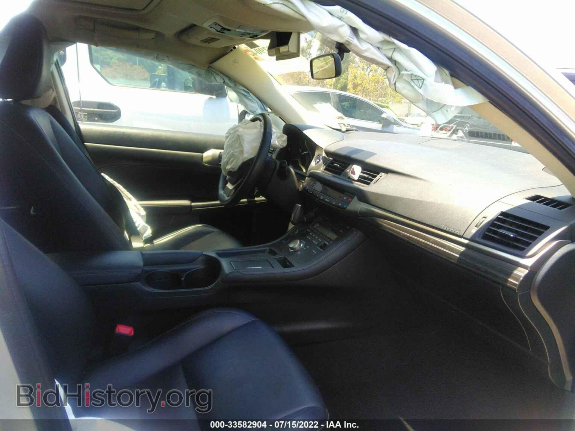 2015 LEXUS CT 200H - VIN: JTHKD5BH0F2218903 - Фото 5