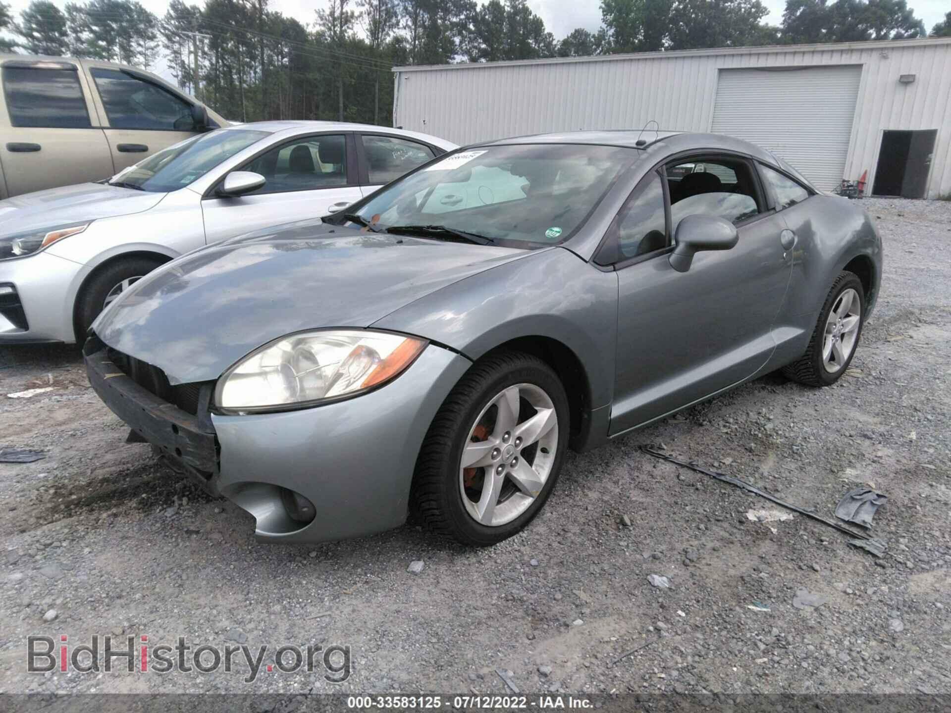 2007 MITSUBISHI ECLIPSE - VIN: 4A3AK24F57E007187 - Фото 2