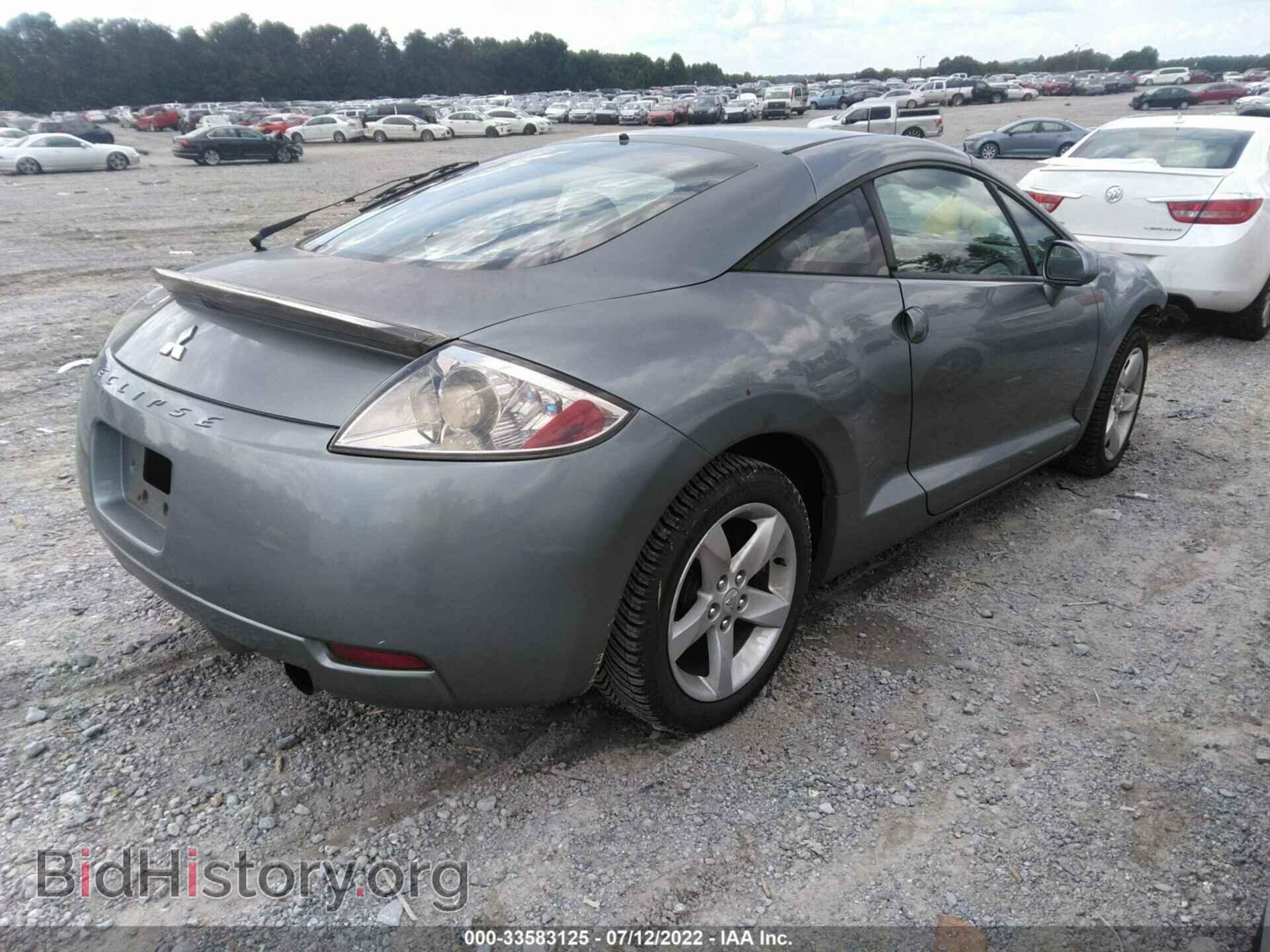 2007 MITSUBISHI ECLIPSE - VIN: 4A3AK24F57E007187 - Фото 4