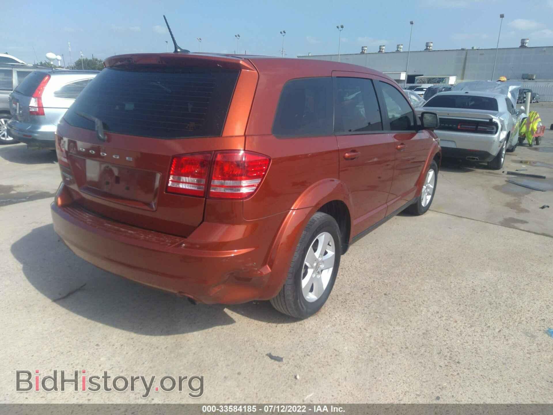 2013 DODGE JOURNEY - VIN: 3C4PDCAB9DT557647 - Фото 4
