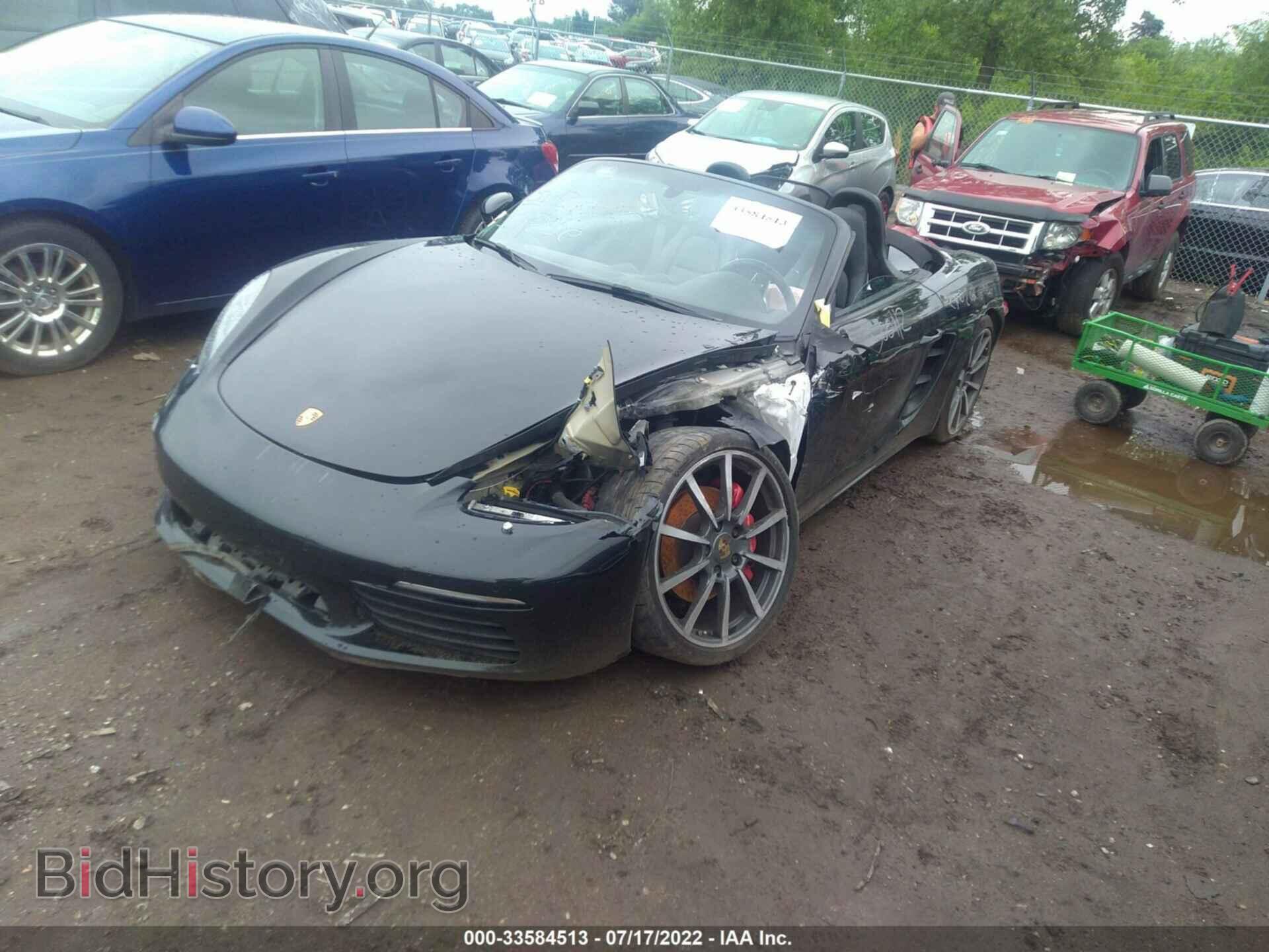 2017 PORSCHE 718 BOXSTER - VIN: WP0CB2A85HS240202 - Фото 2