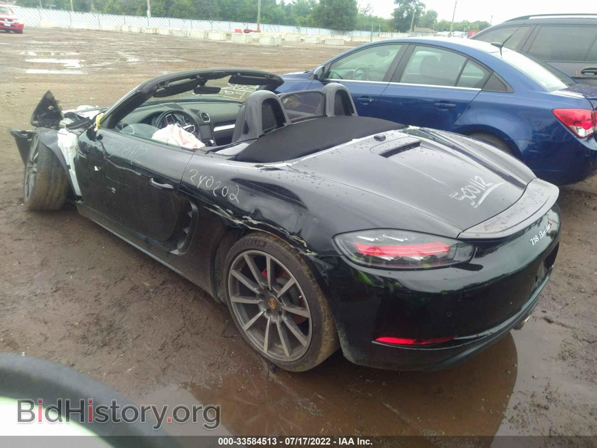 2017 PORSCHE 718 BOXSTER - VIN: WP0CB2A85HS240202 - Фото 3
