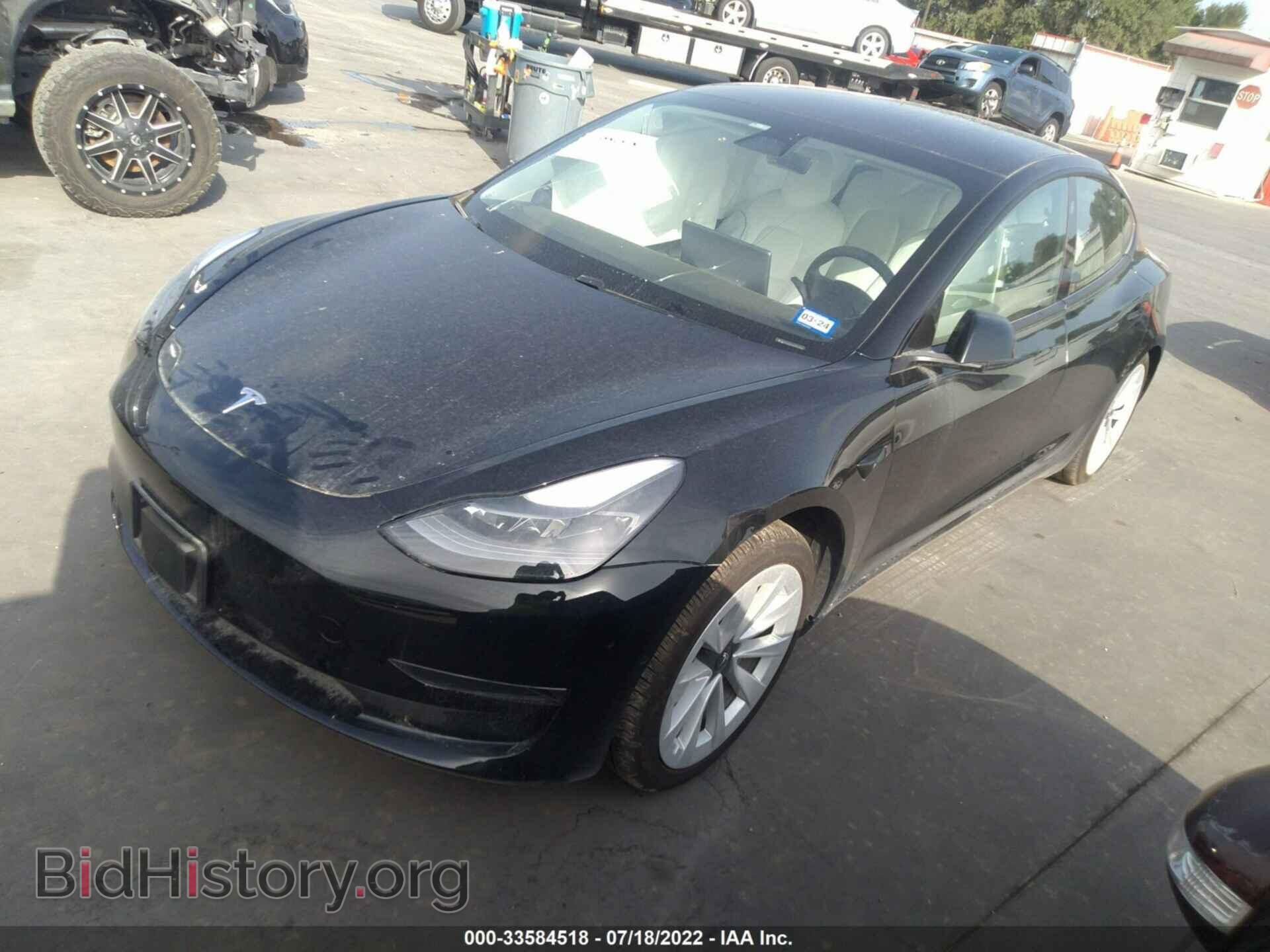 2021 TESLA MODEL 3 - VIN: 5YJ3E1EA2MF047821 - Фото 2