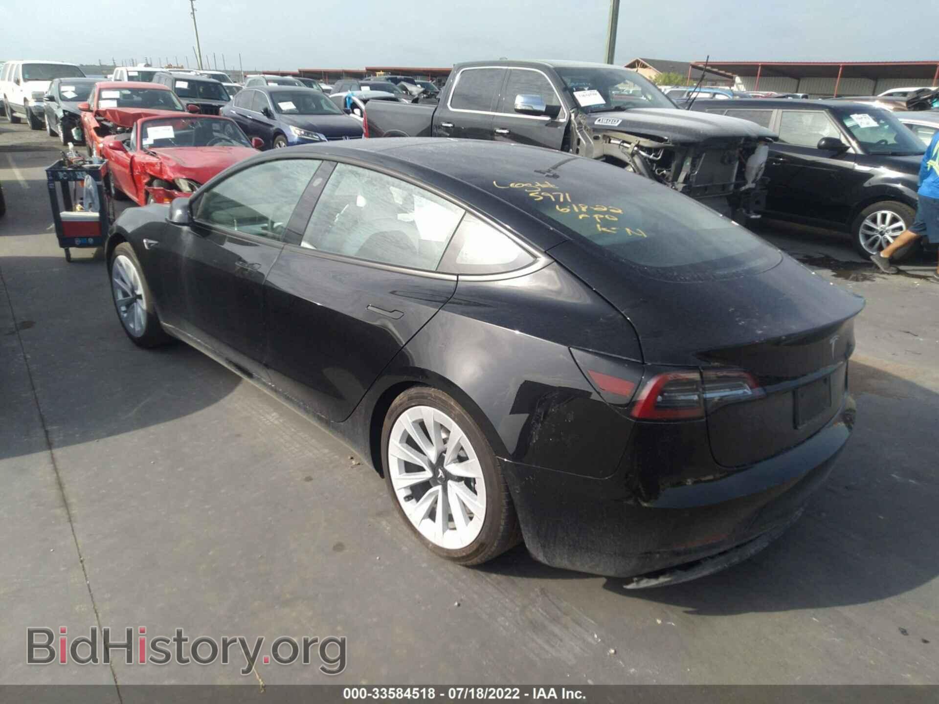 2021 TESLA MODEL 3 - VIN: 5YJ3E1EA2MF047821 - Фото 3