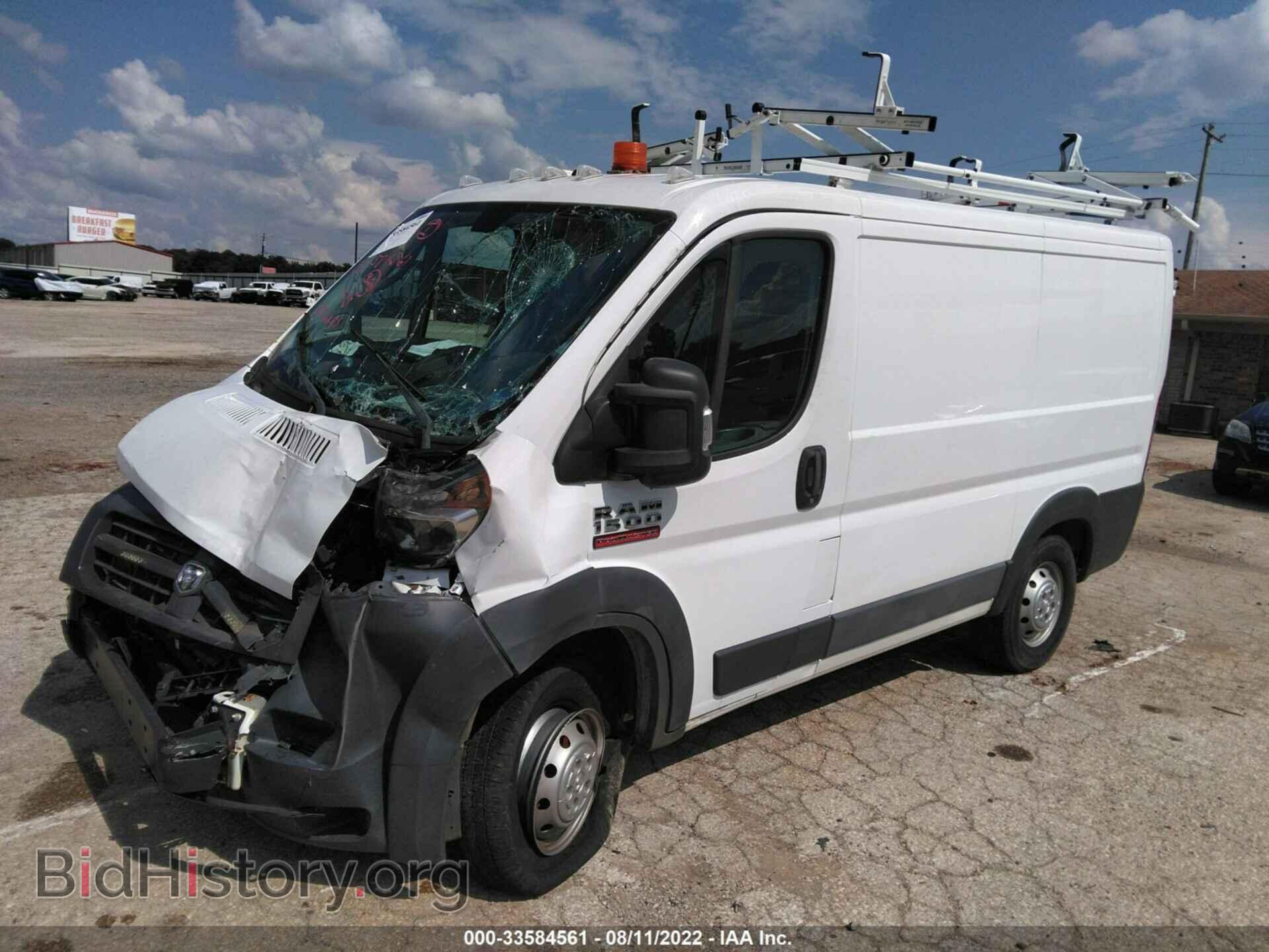 2017 RAM PROMASTER CARGO VAN - VIN: 3C6TRVNG8HE548019 - Фото 2