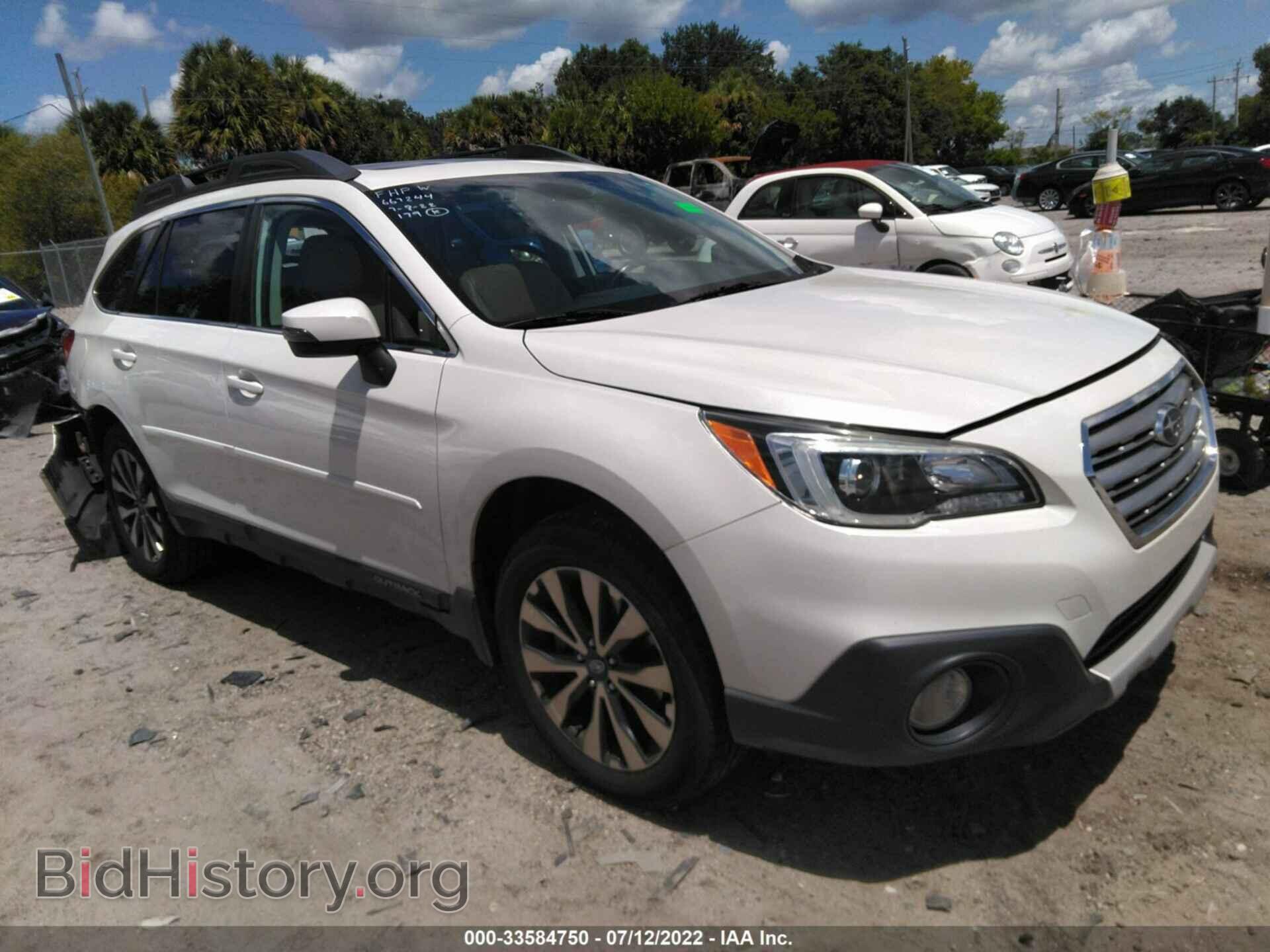 Фотография 4S4BSBNC3F3238509 - SUBARU OUTBACK 2015