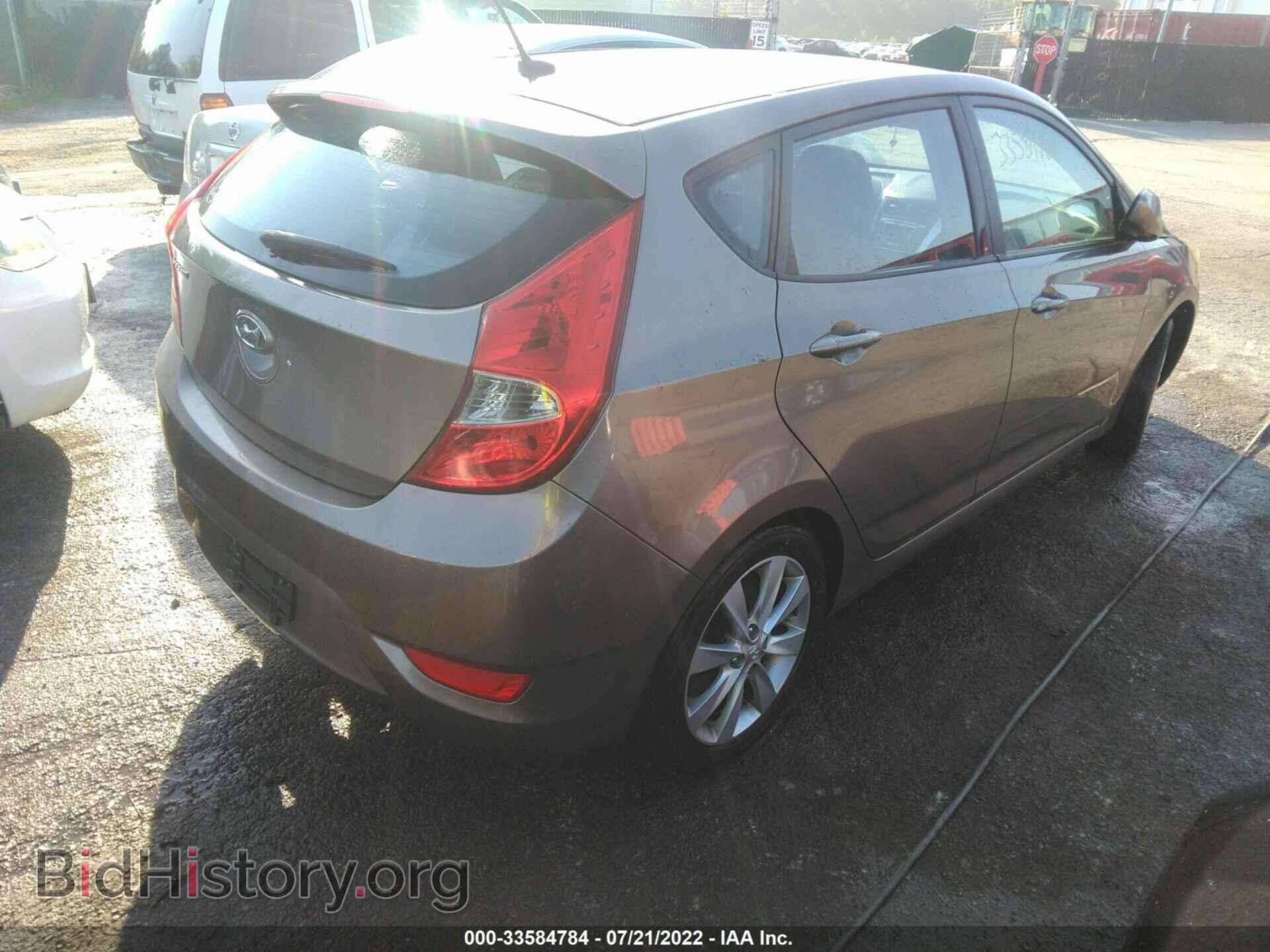2012 HYUNDAI ACCENT - VIN: KMHCU5AE8CU000183 - Фото 4