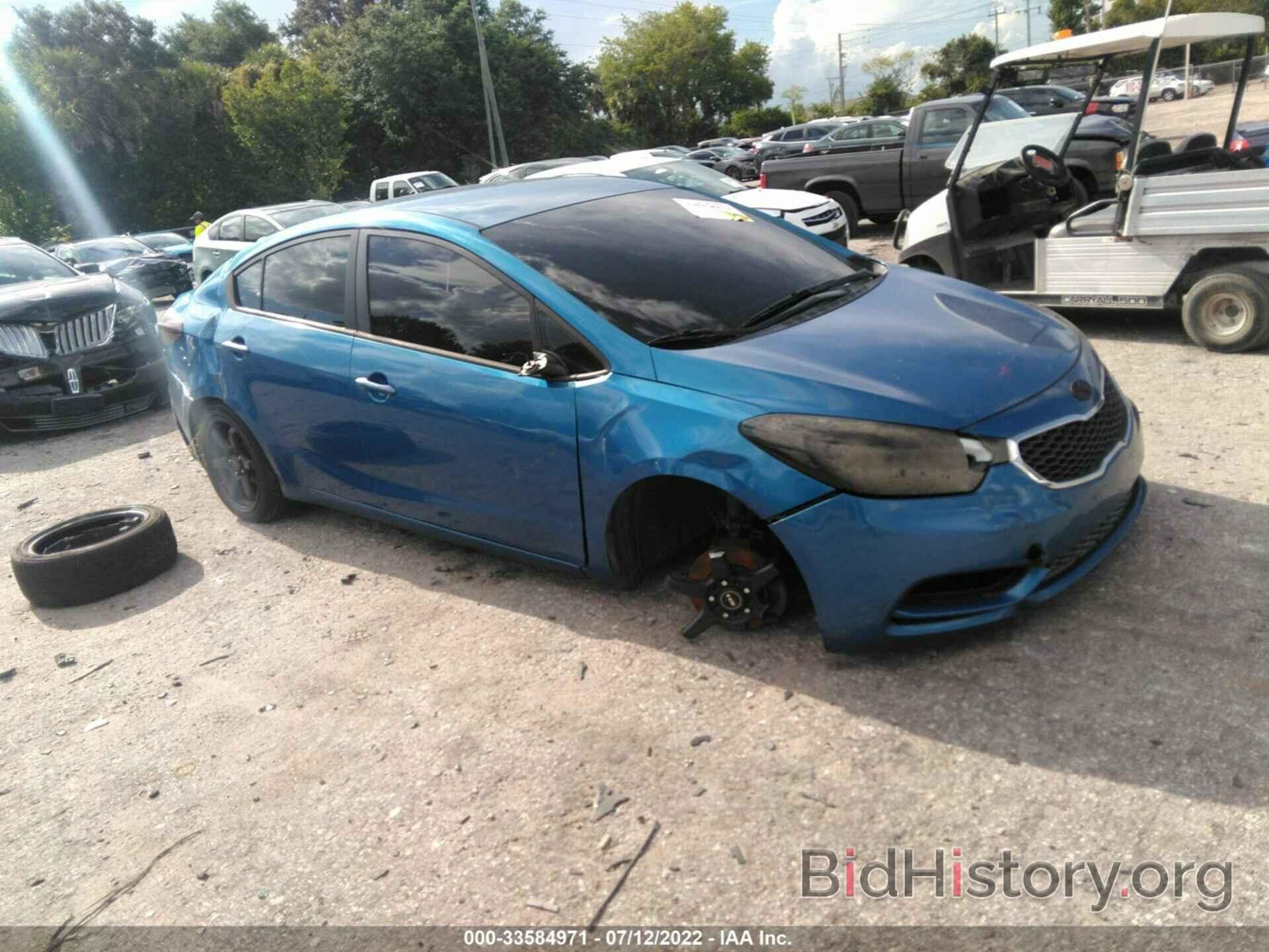 Photo KNAFX4A69F5349991 - KIA FORTE 2015