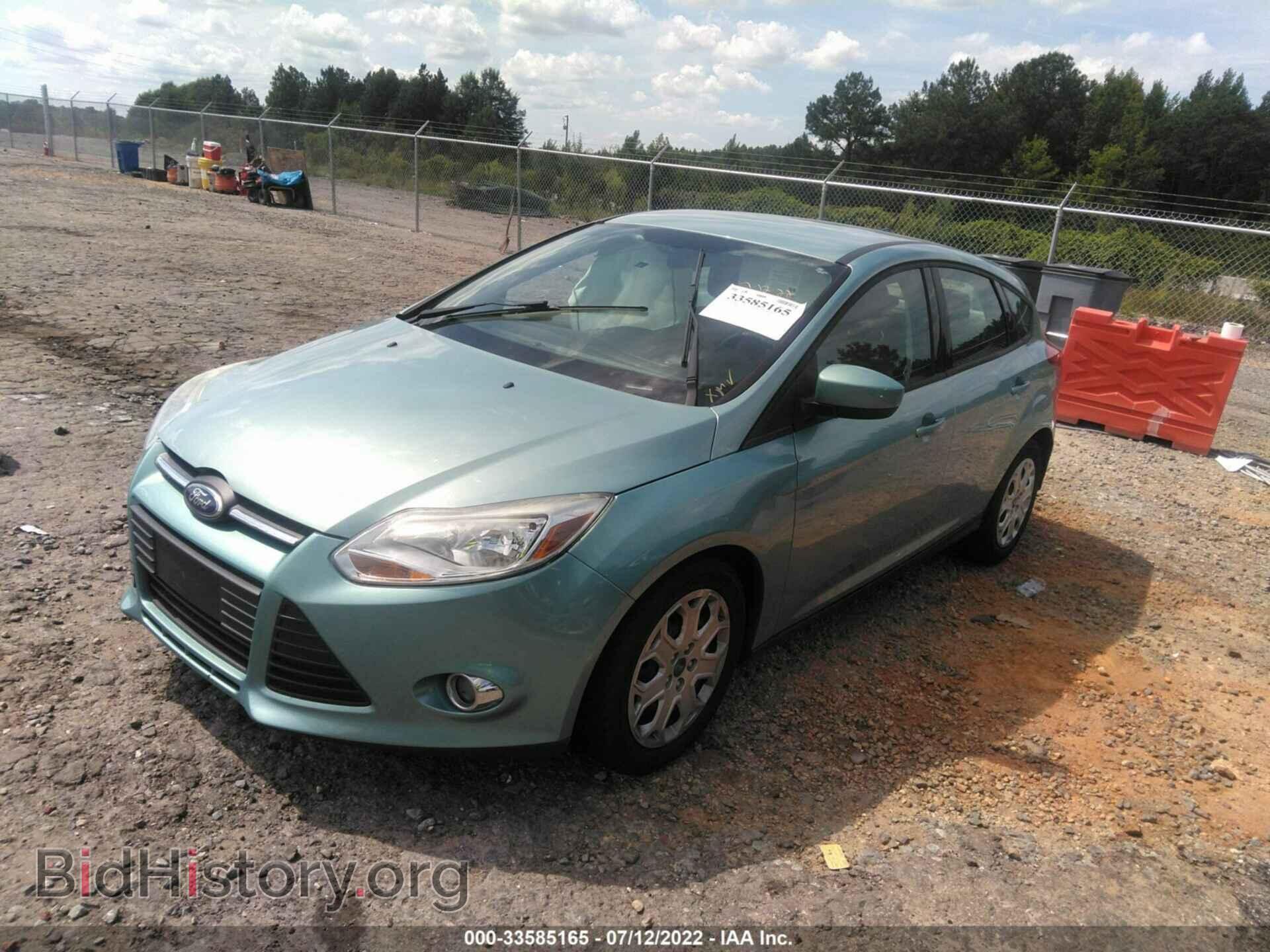 2012 FORD FOCUS - VIN: 1FAHP3K26CL225384 - Фото 2