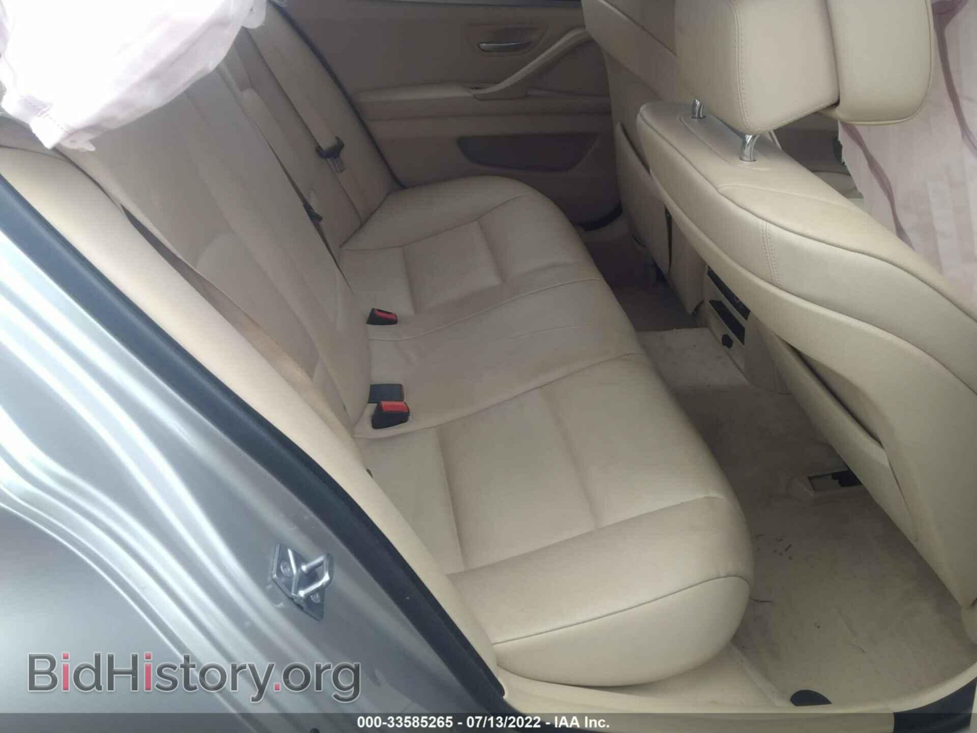 2011 BMW 5 SERIES - VIN: WBAFR1C56BC746884 - Фото 8