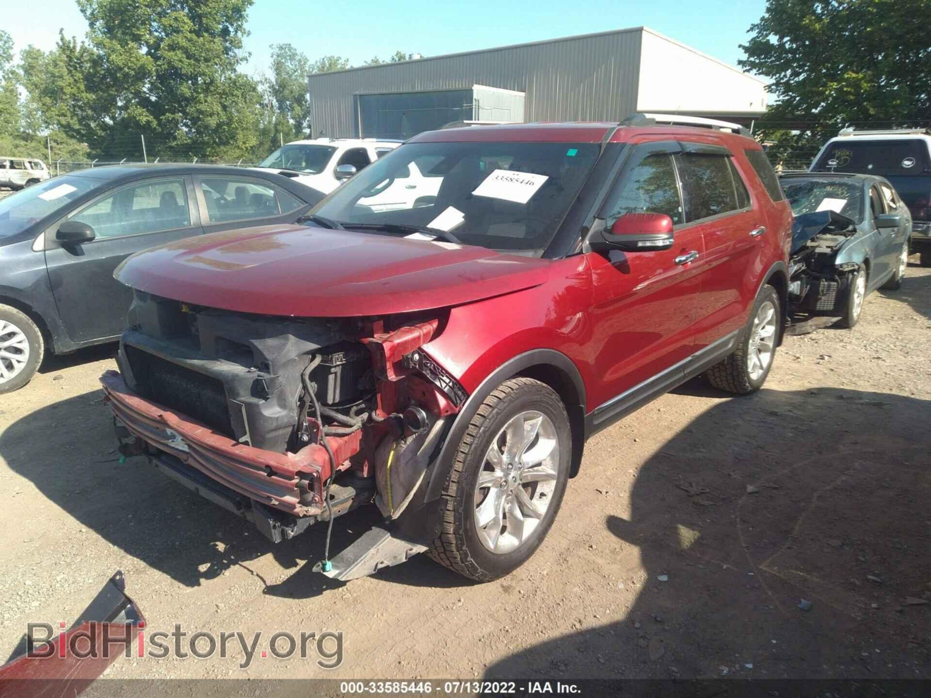 2013 FORD EXPLORER - VIN: 1FM5K8F86DGB76474 - Фото 2