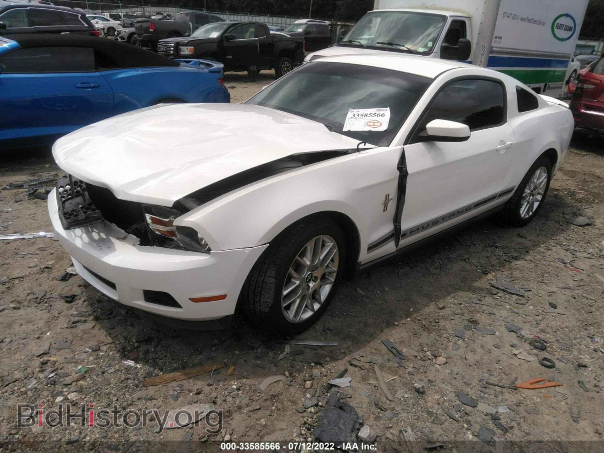 2012 FORD MUSTANG - VIN: 1ZVBP8AM8C5274264 - Фото 2